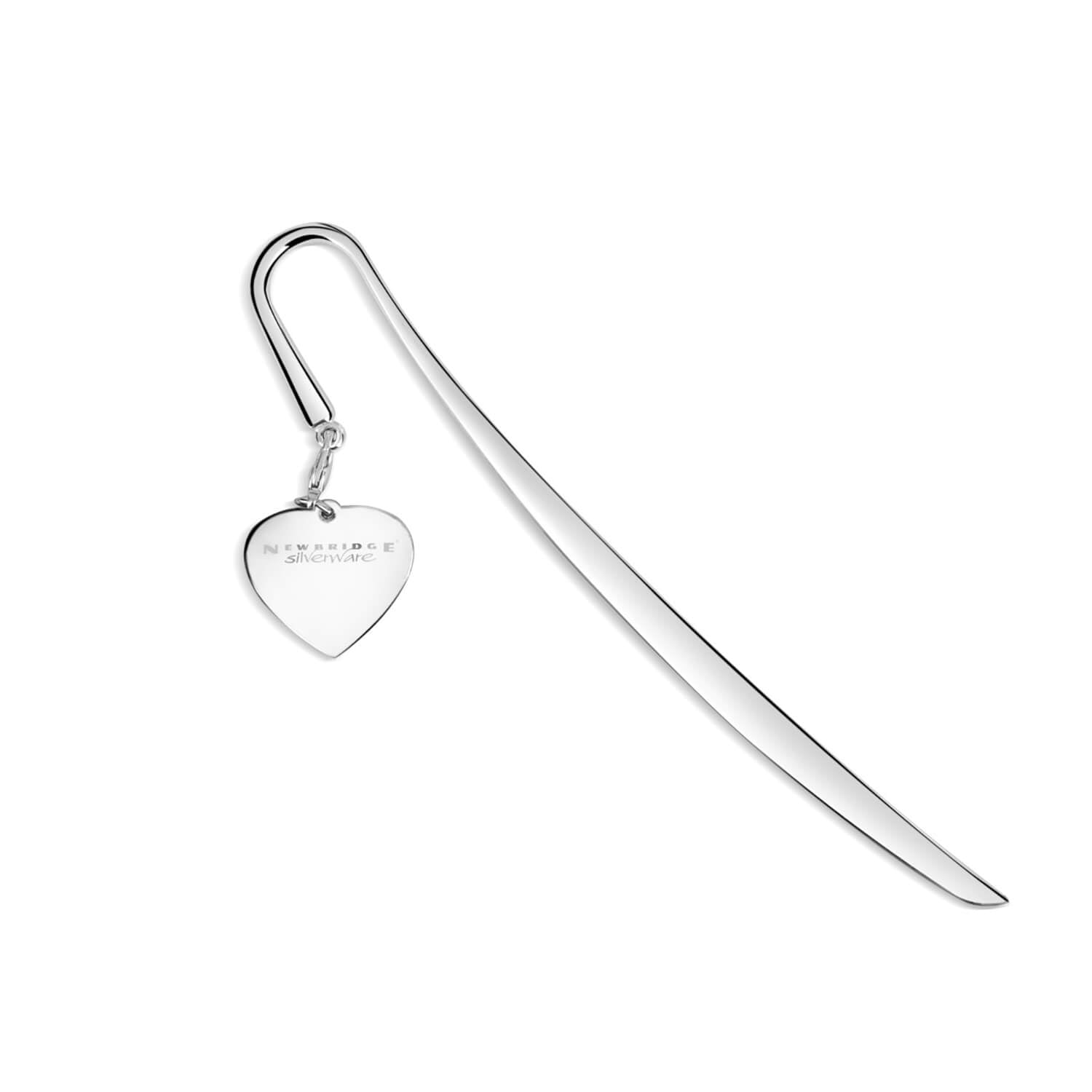 Newbridge Silverware Heart Bookmark 1 Shaws Department Stores