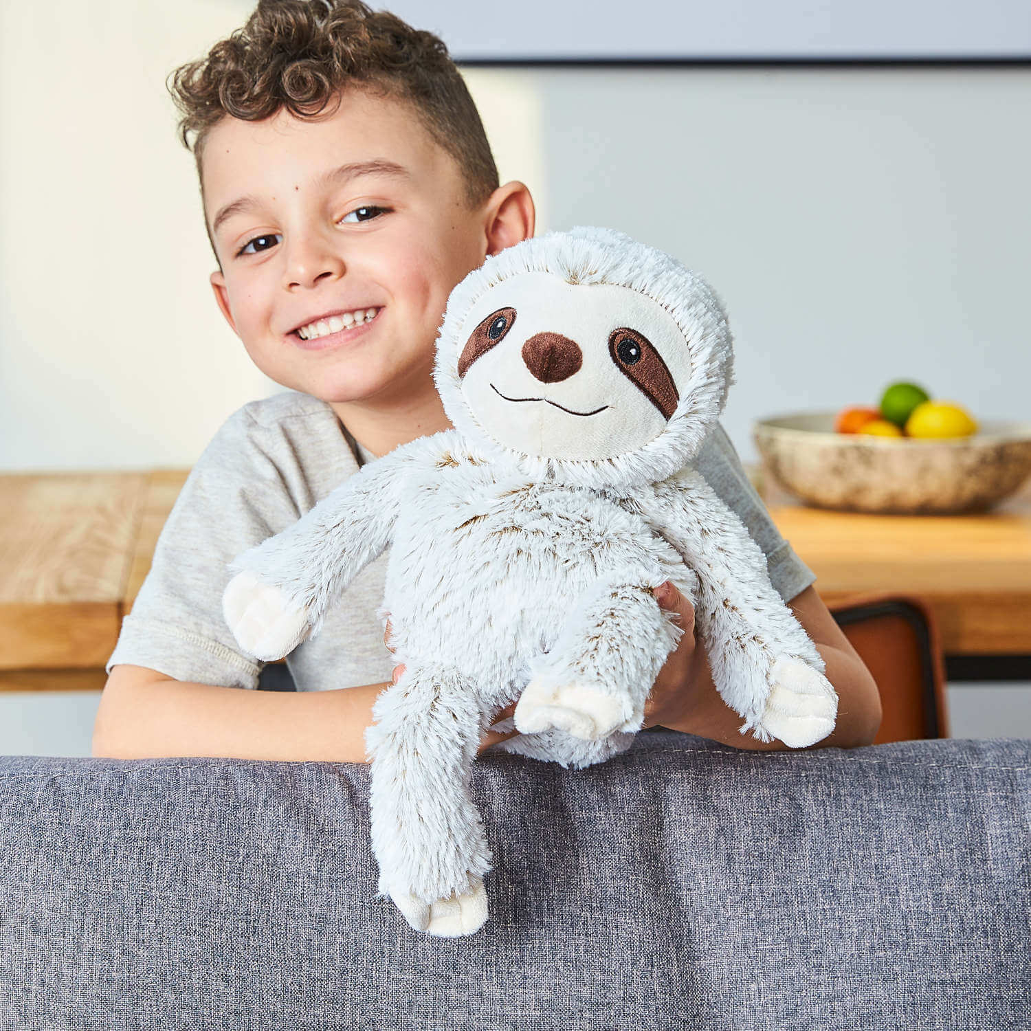 Warmies Plush Marshmallow Sloth Microwavable 3 Shaws Department Stores