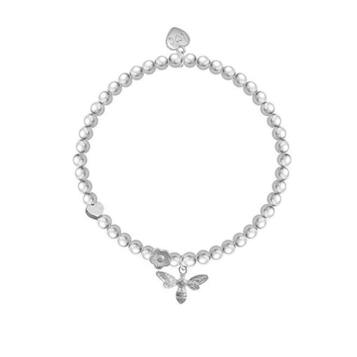Life Charms You Are My Bestie Bracelet - Silver 1 Shaws Department Stores