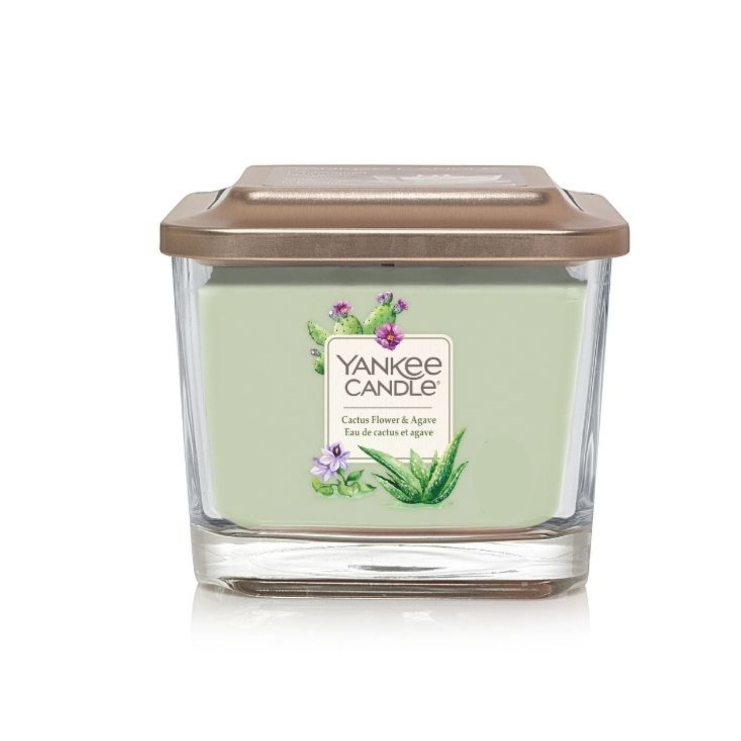 Yankee Candle Cactus Flower & Agave Elevation Candle Medium Jar 1 Shaws Department Stores