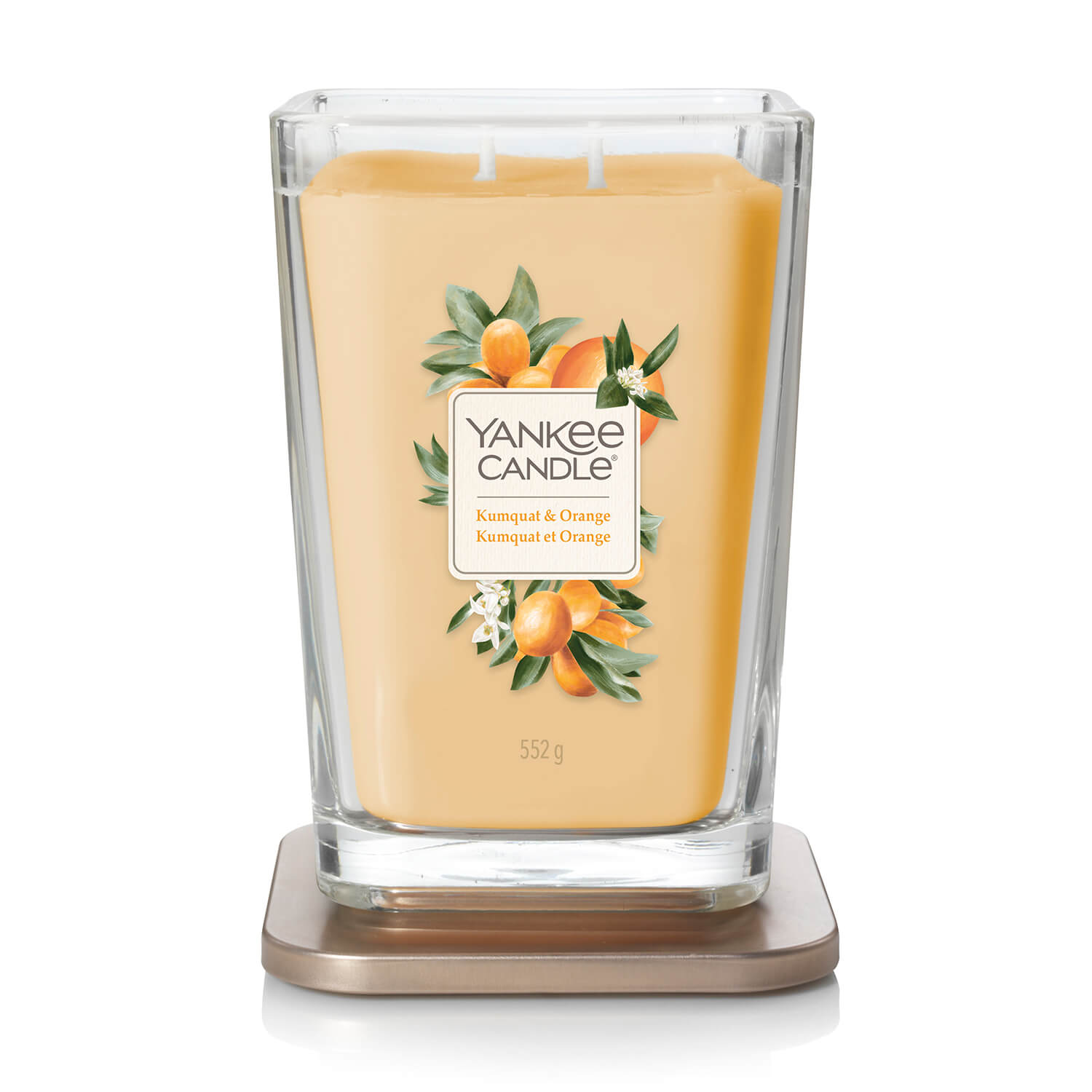 Yankee Candle Elevation Large Jar 2-Wick Candle - Kumquat & Orange 1 Shaws Department Stores