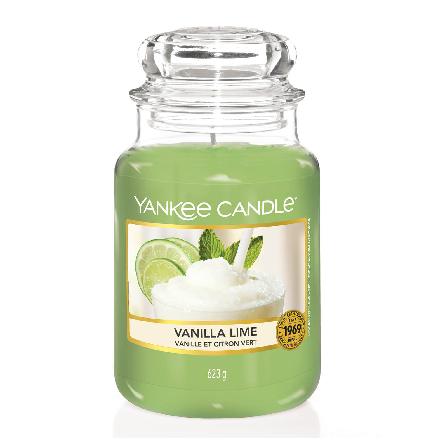 Yankee Candle Large Jar - Vanilla Lime 1 Shaws Department Stores