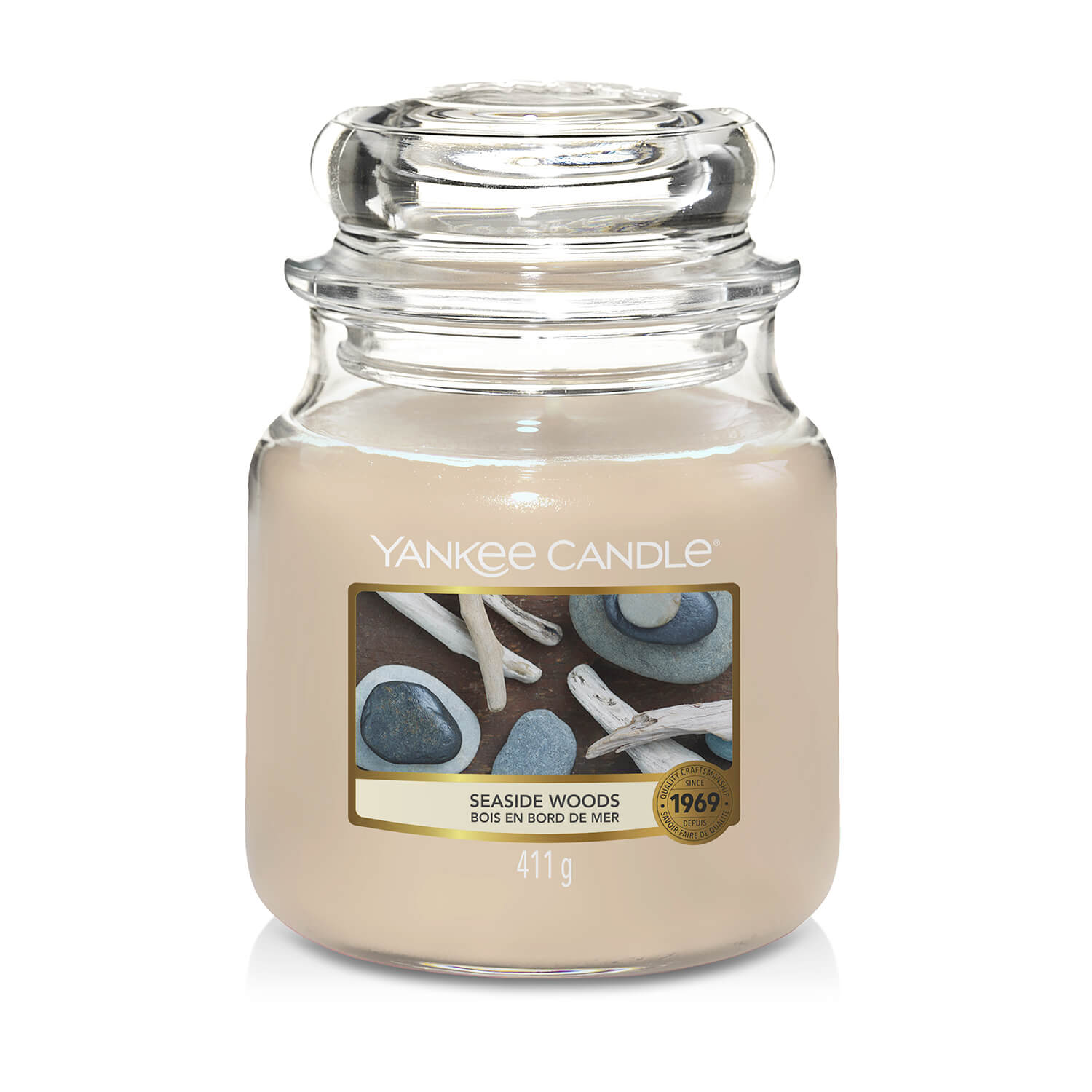 Yankee Candle Medium Jar - Seaside Woods 2 Shaws Department Stores