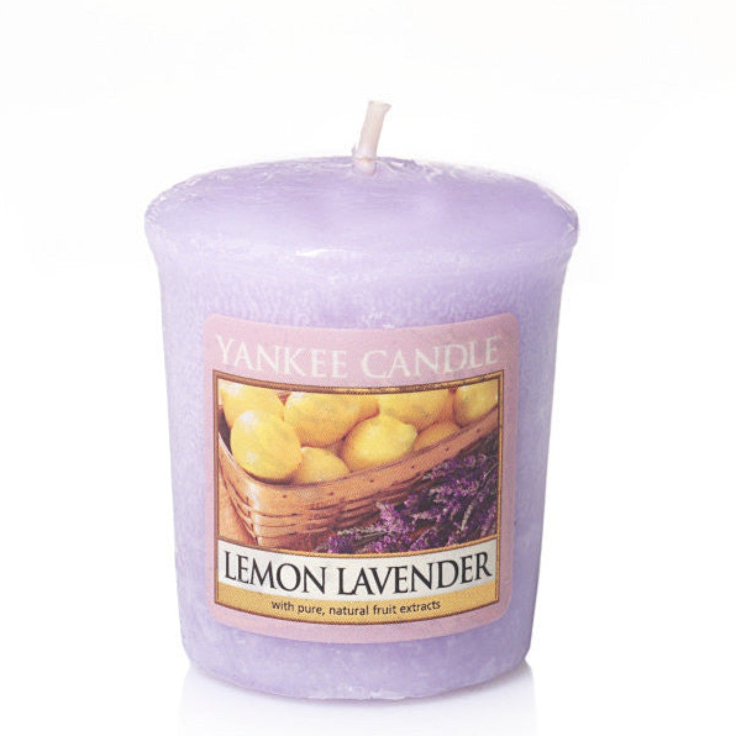 Yankee Candle Lemon Lavender Votive - Yellow / Lavender 1 Shaws Department Stores
