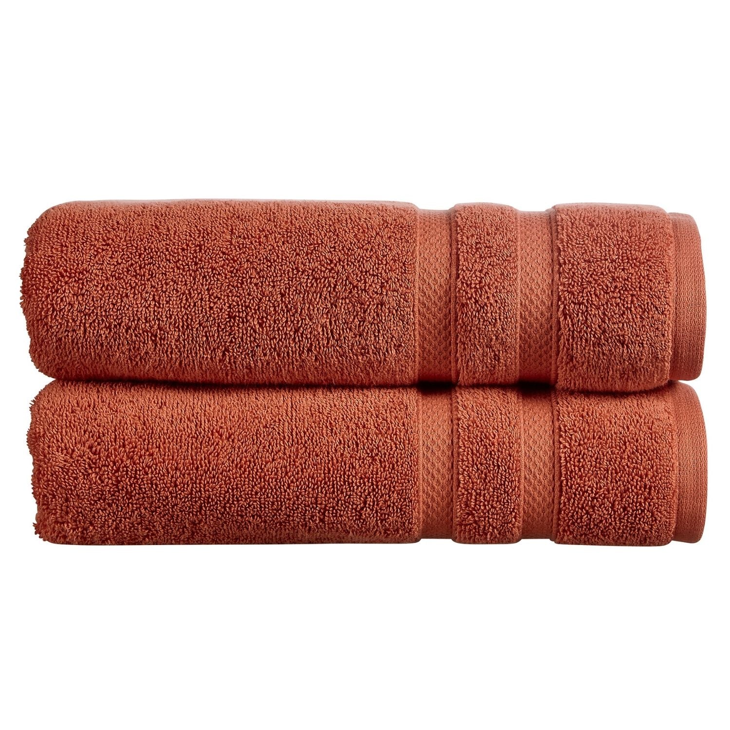 Christy Chroma Bath Sheet - Burnt Sienna 1 Shaws Department Stores