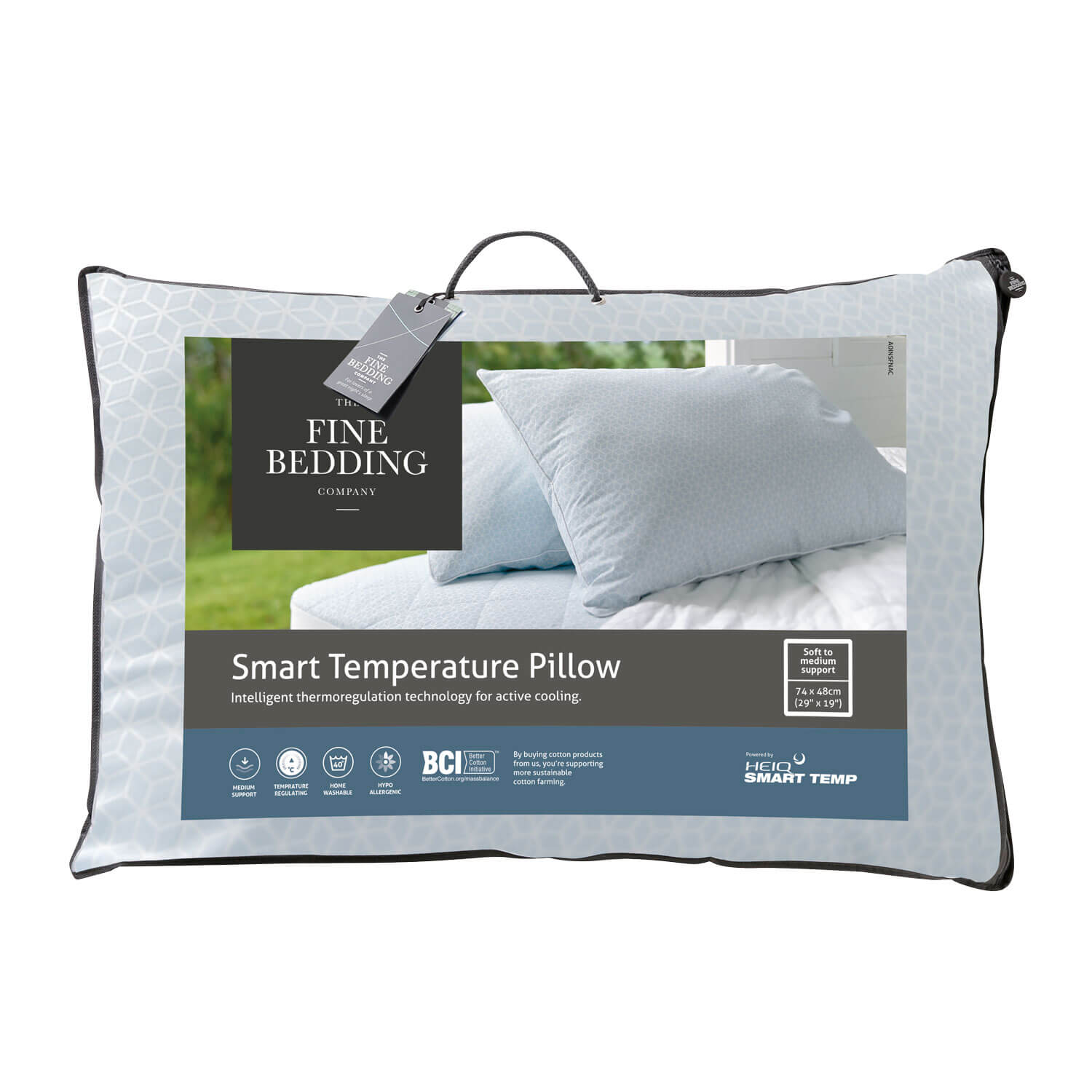 The Fine Bedding Company Smart Temperature Pillow Protector 1 Shaws Department Stores