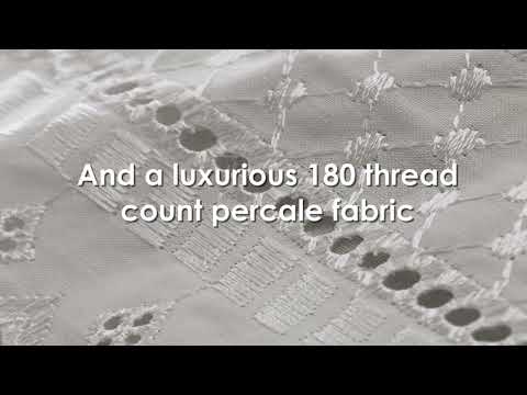 Balmoral Bedspread - White