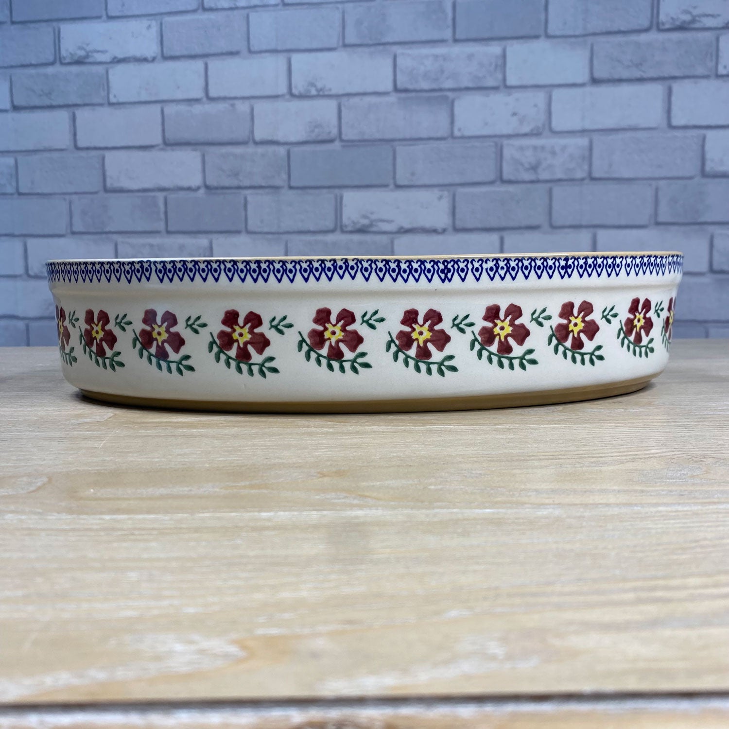 Nicholas Mosse Old Rose Ovenware Medium Oval DIsh 6 Shaws Department Stores