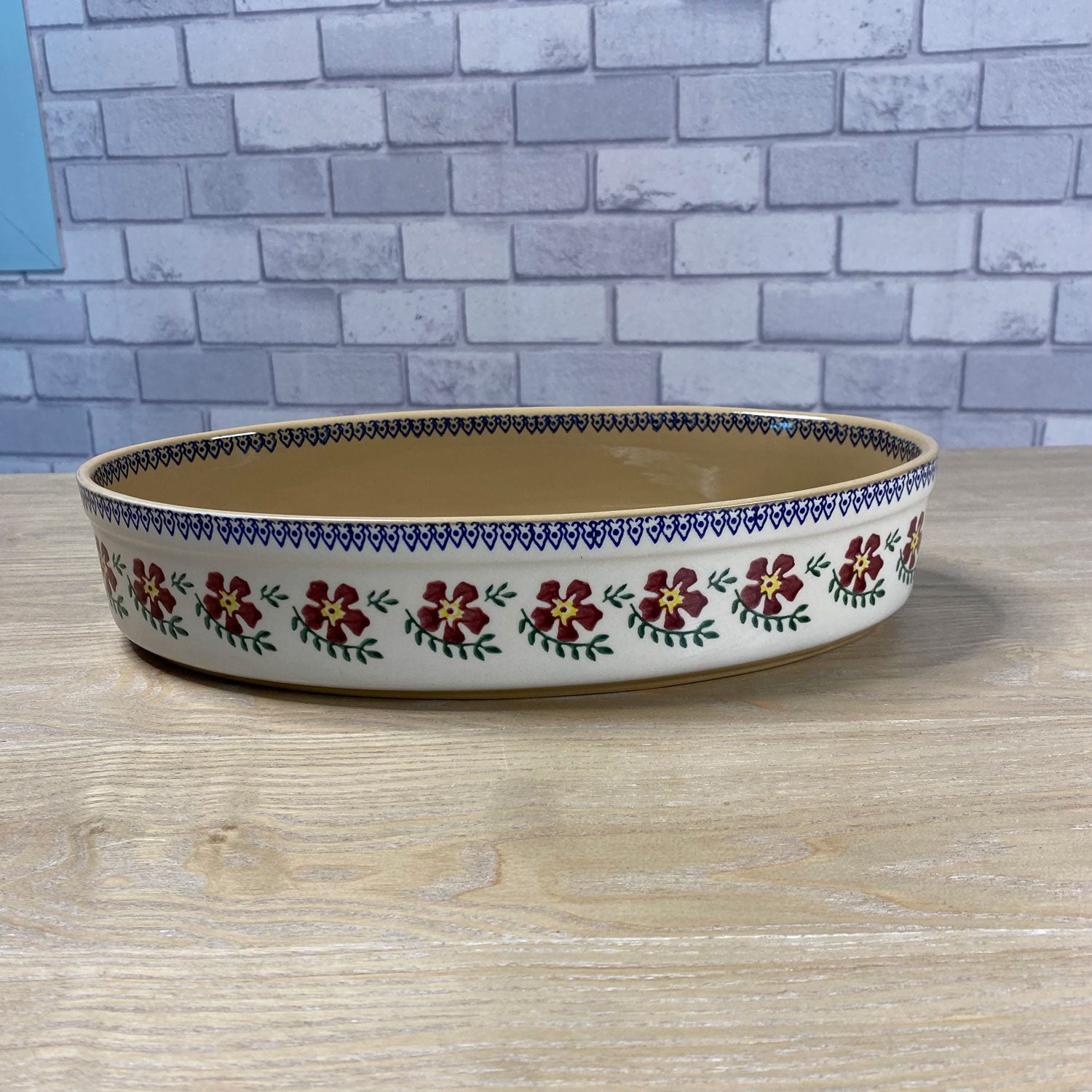 Nicholas Mosse Old Rose Ovenware Medium Oval DIsh 3 Shaws Department Stores