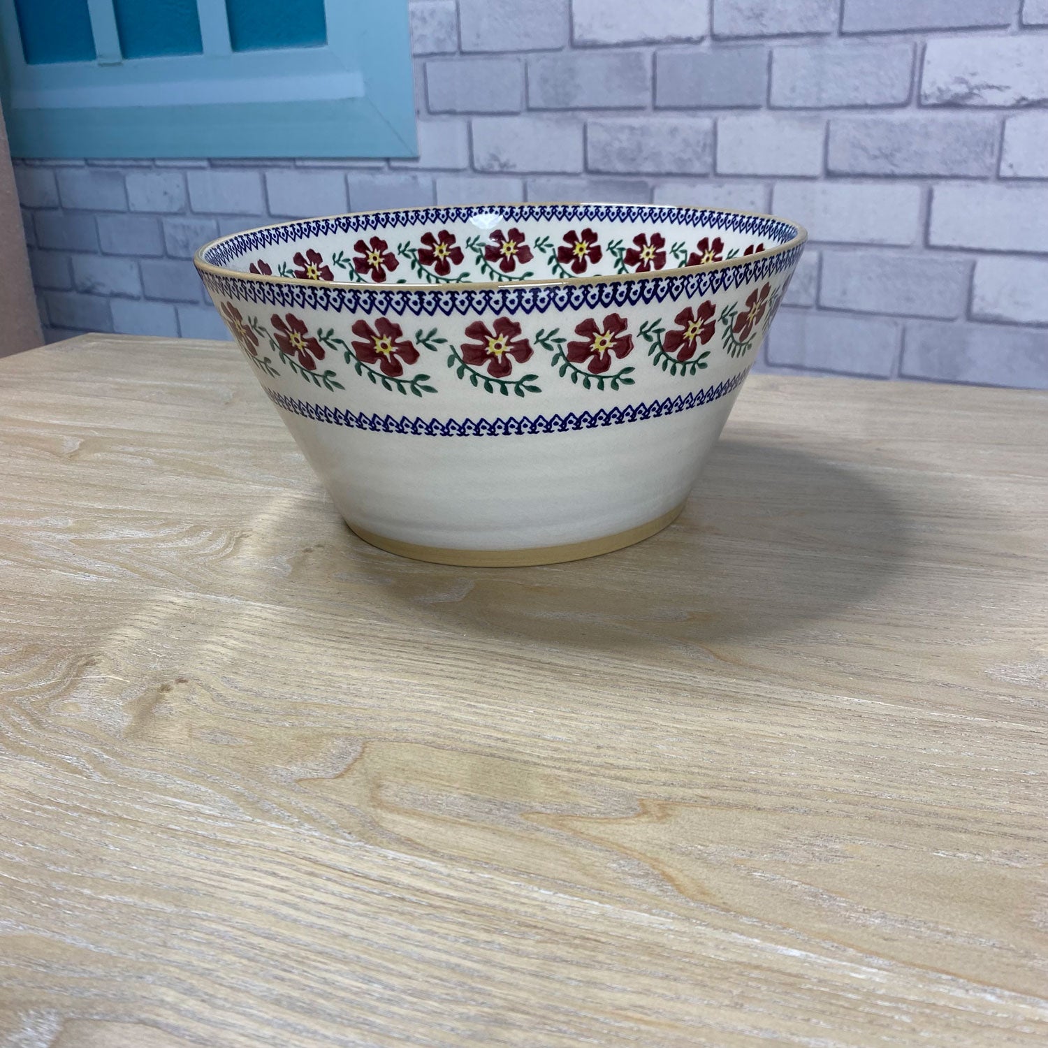 Nicholas Mosse Old Rose Large Angled Bowl 5 Shaws Department Stores