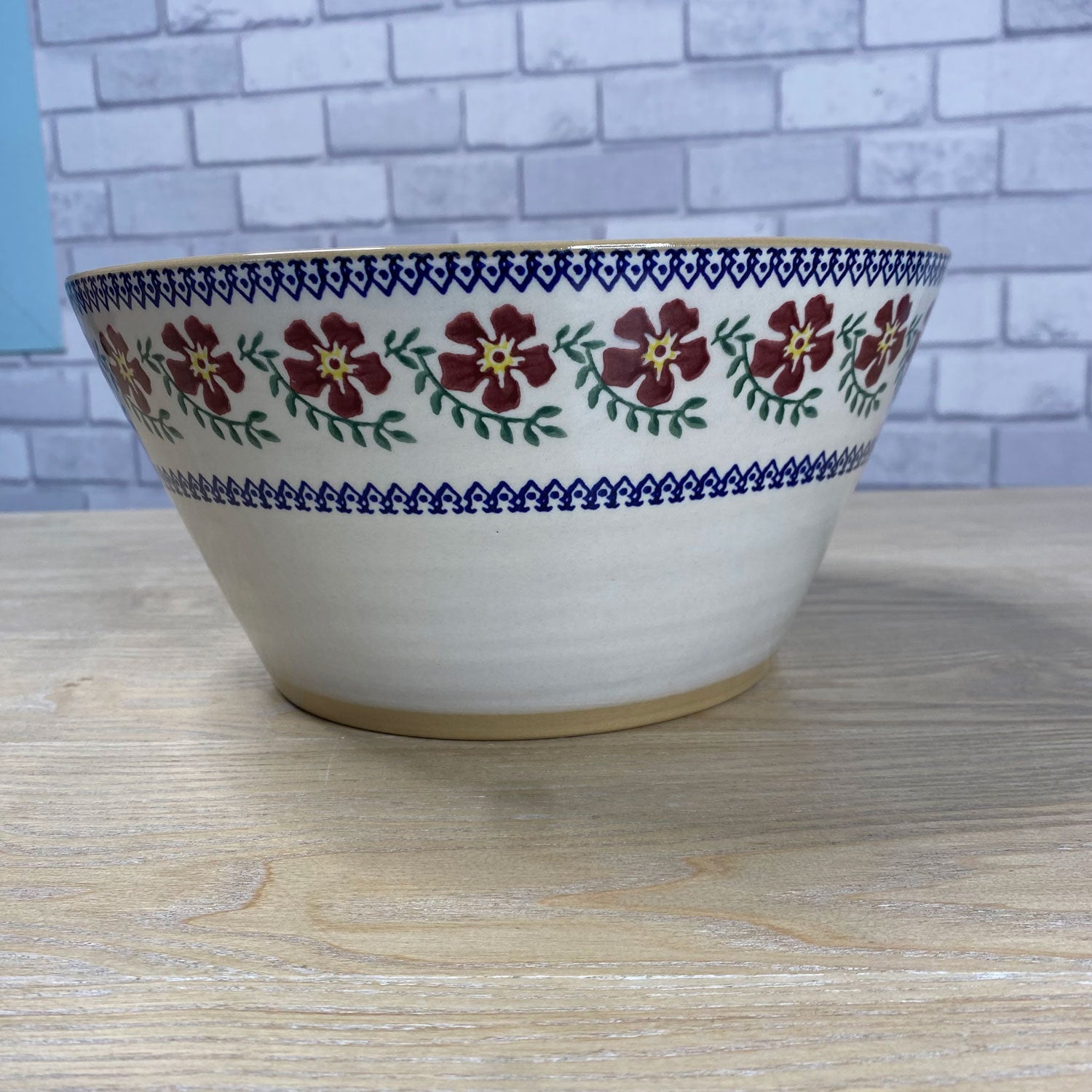 Nicholas Mosse Old Rose Large Angled Bowl 3 Shaws Department Stores
