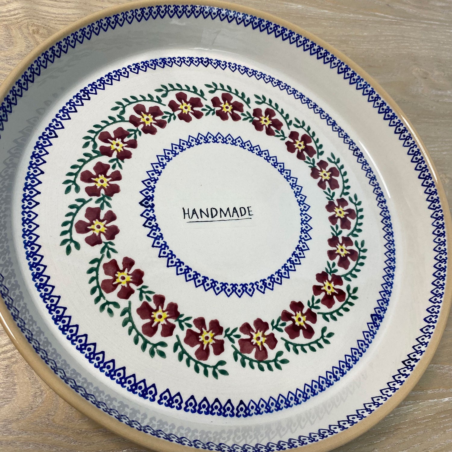 Nicholas Mosse Old Rose Large Quiche Dish 2 Shaws Department Stores
