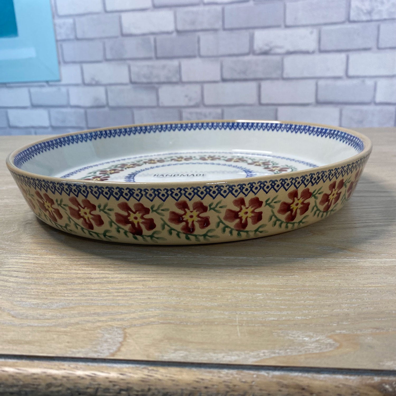 Nicholas Mosse Old Rose Large Quiche Dish 4 Shaws Department Stores