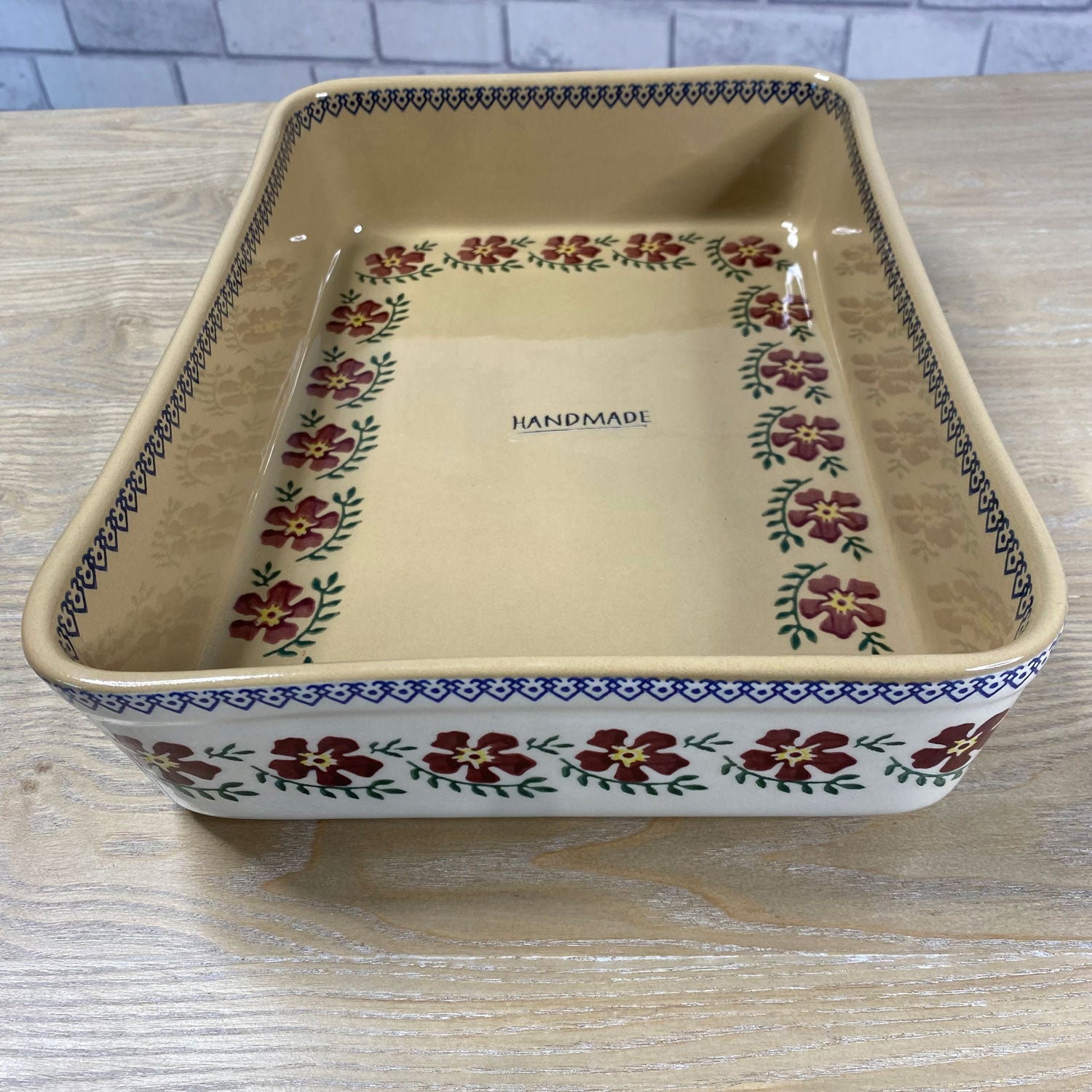 Nicholas Mosse Old Rose Ovenware Large Rectangle Dish 2 Shaws Department Stores