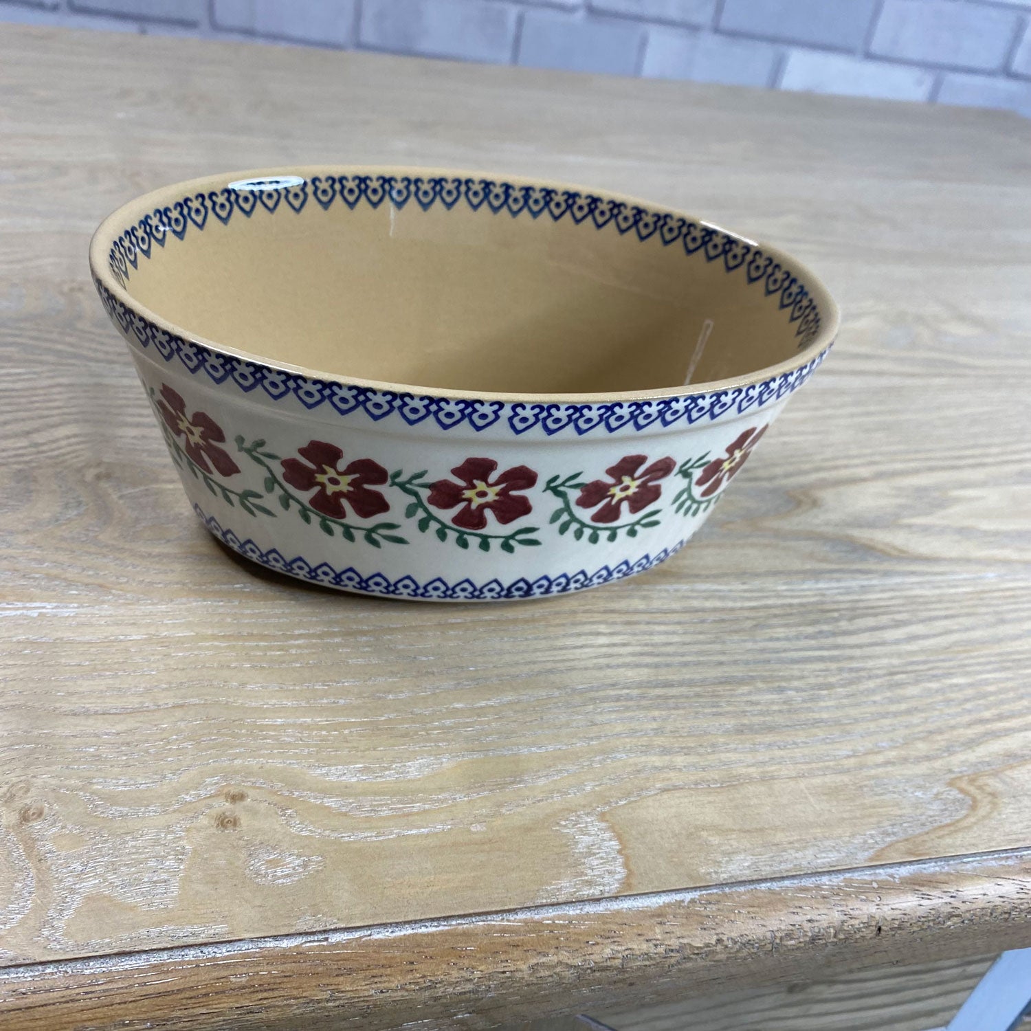 Nicholas Mosse Old Rose Small Oval Pie Dish 6 Shaws Department Stores