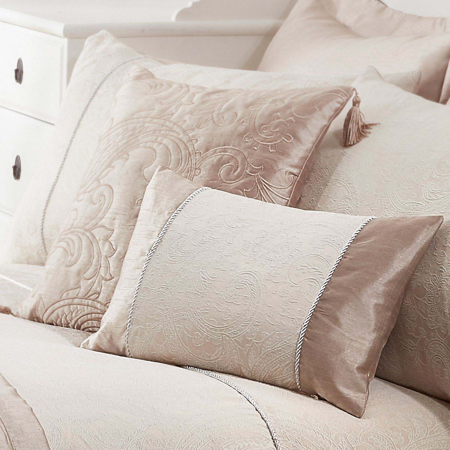 Julian Charles Paisley Boudoir Cushion 1 Shaws Department Stores