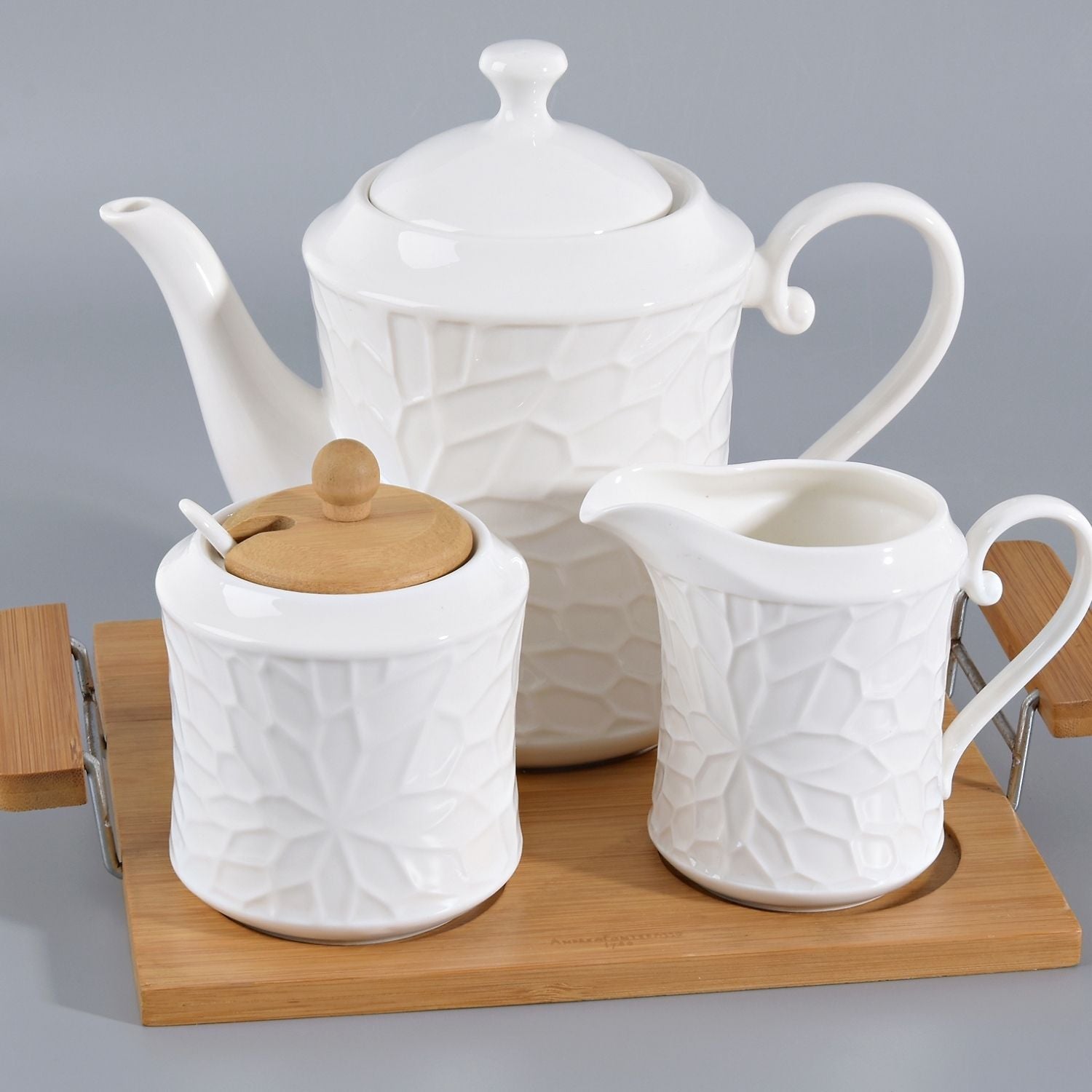 The Grange Collection Adele 3 Piece Tea Set 1 Shaws Department Stores