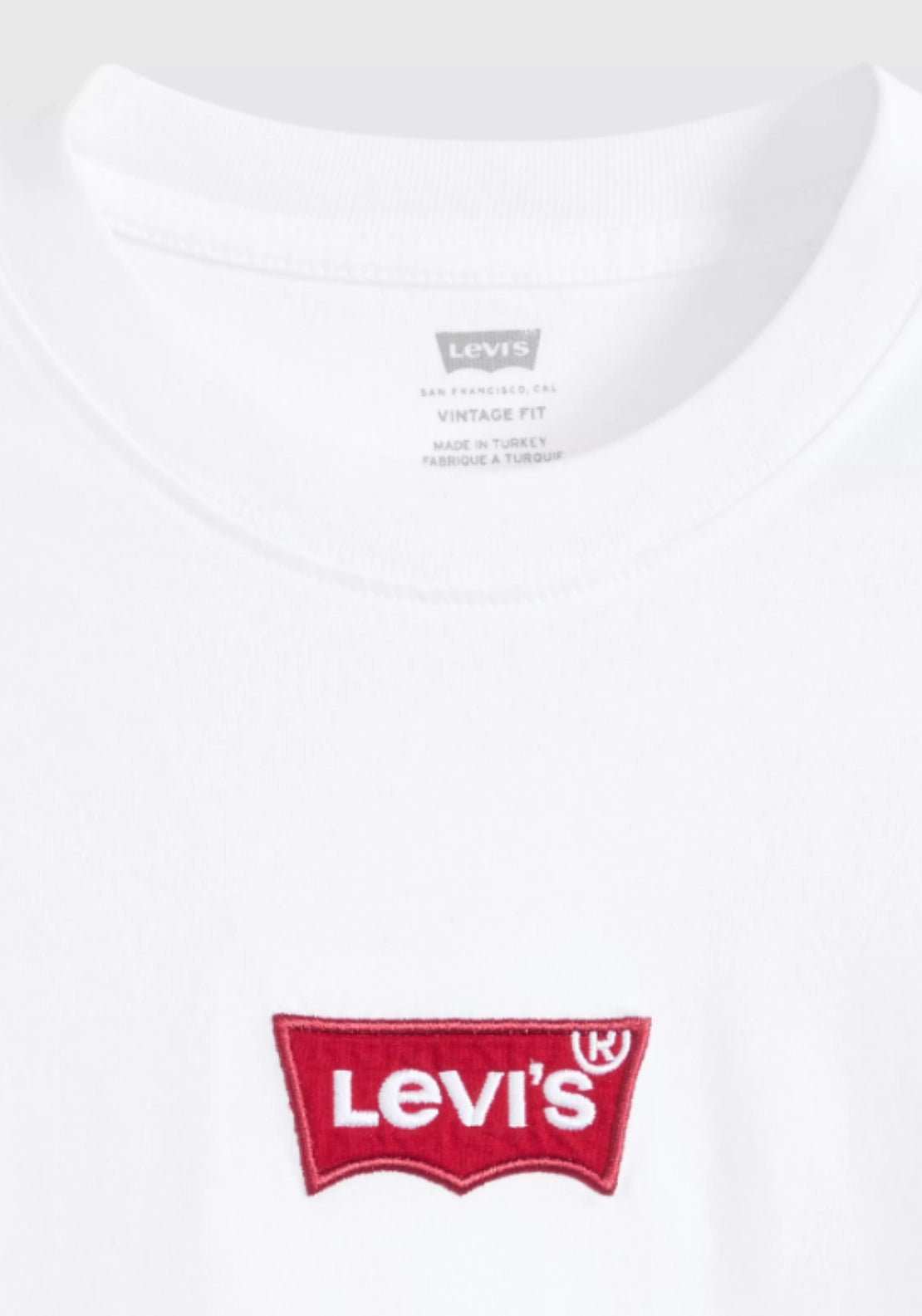 Levis Graphic Vintage Tee - White 3 Shaws Department Stores