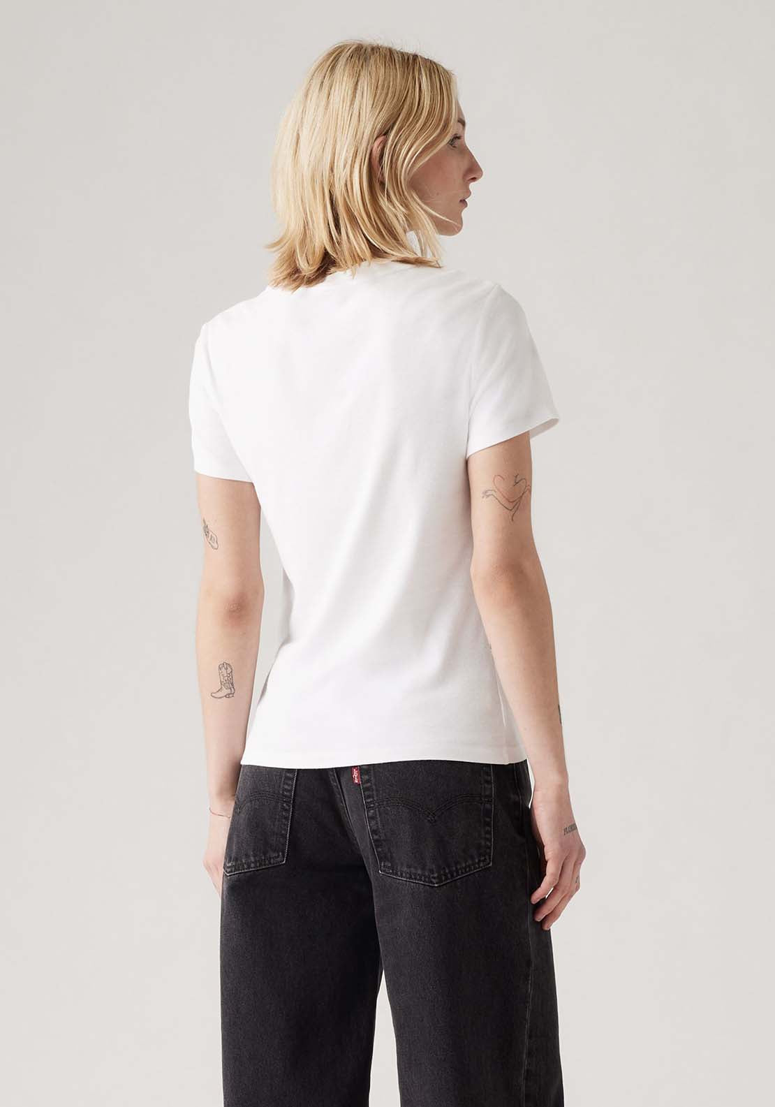 Levis Essential Tee - White 2 Shaws Department Stores