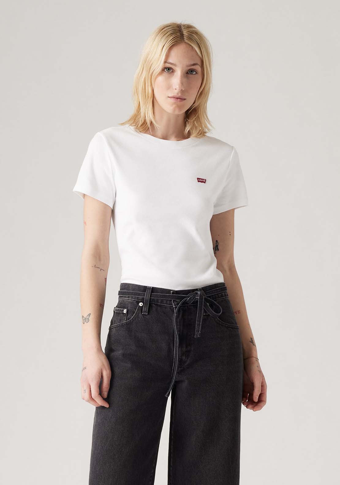 Levis Essential Tee - White 4 Shaws Department Stores