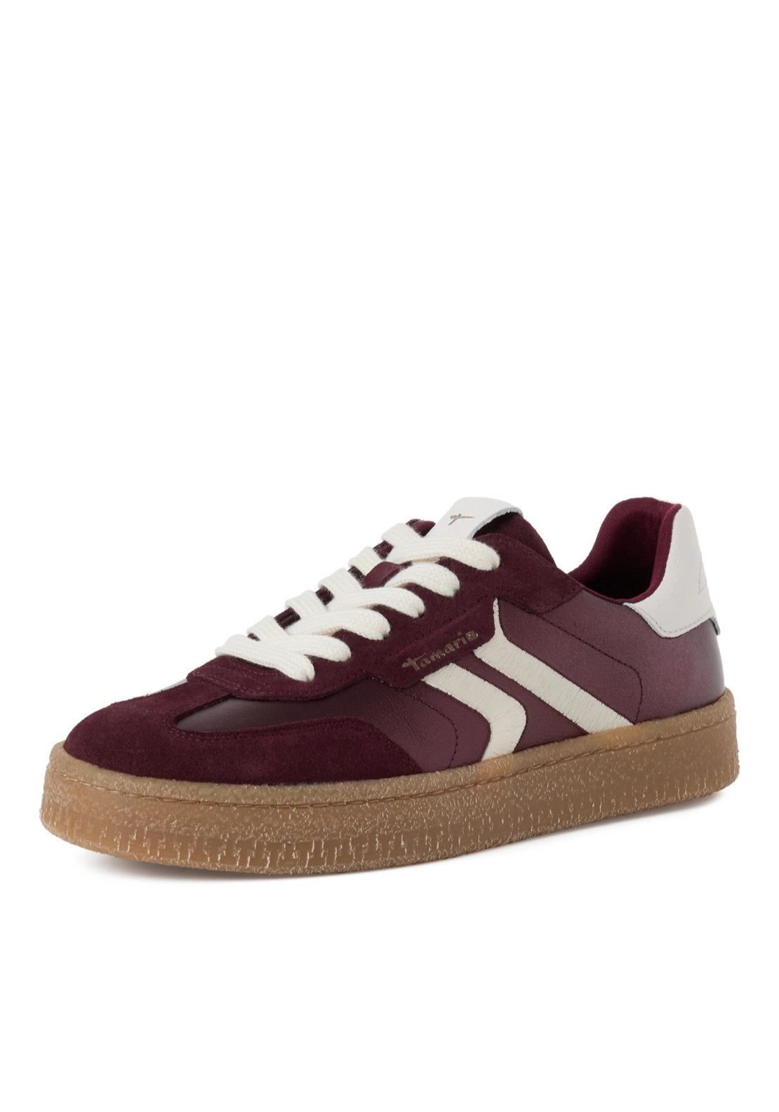 Gum Sole Trainer - Bordeaux Met