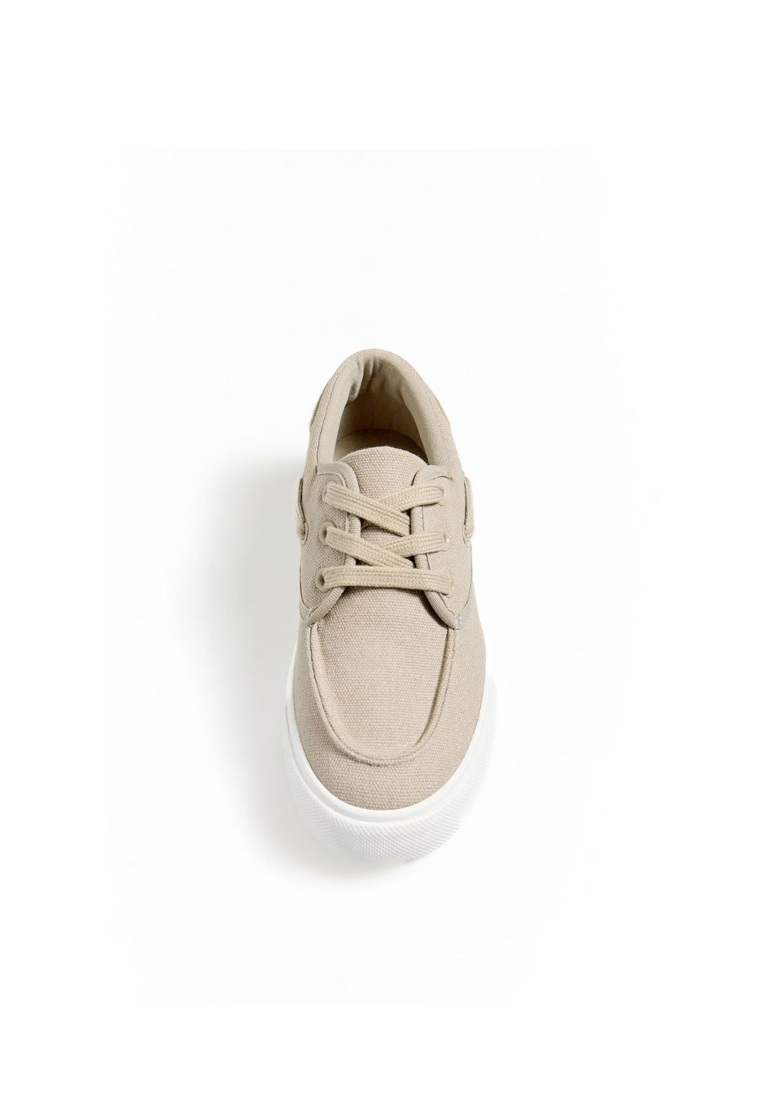 Sfera Canvas Loafer Trainers - Beige 5 Shaws Department Stores