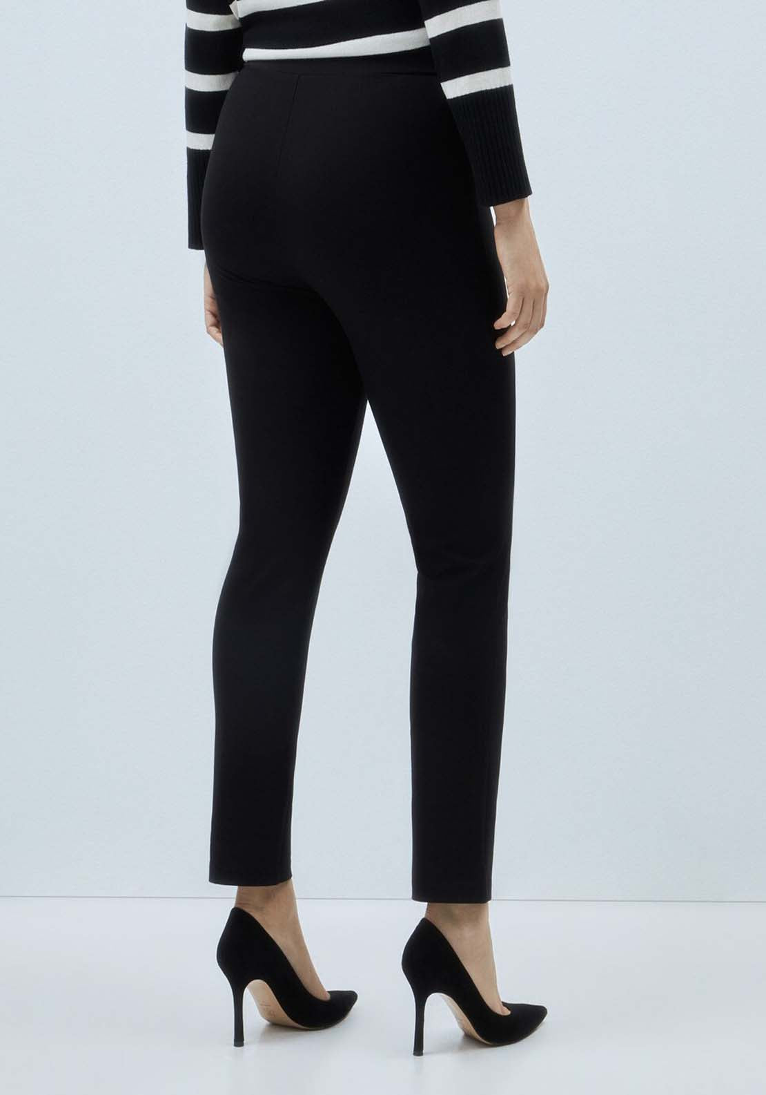 Couchel Knit Leggin Trousers - Black 3 Shaws Department Stores
