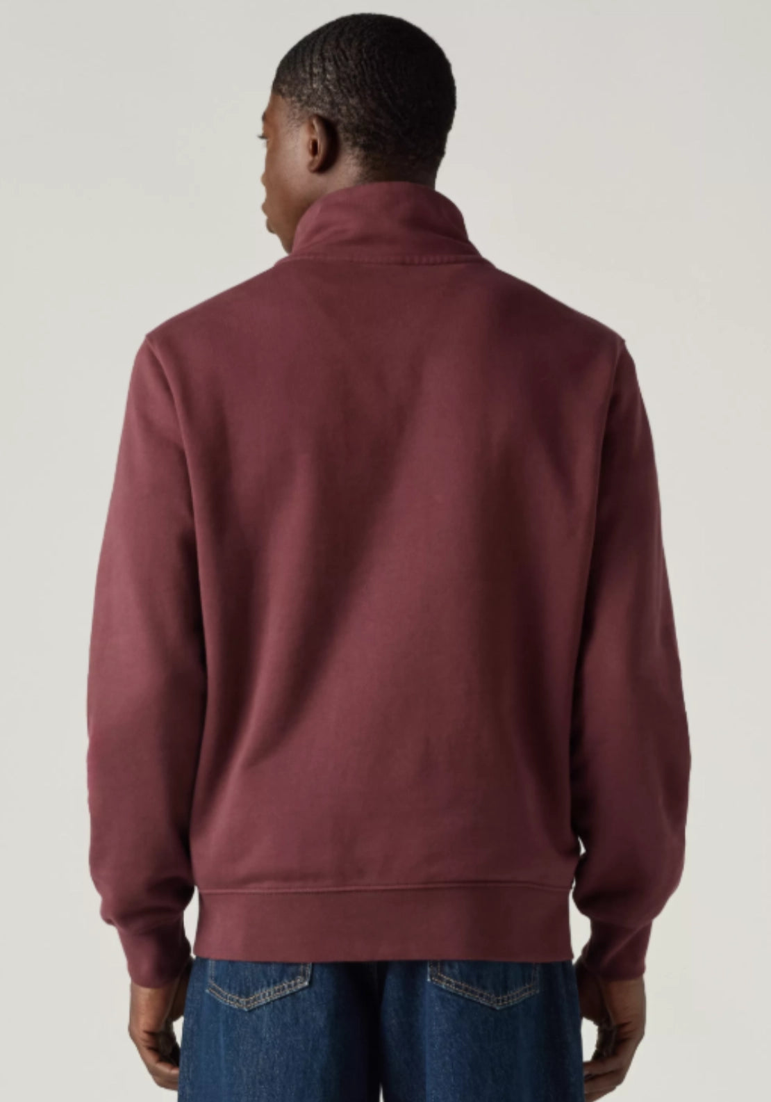 Original Housemark 1/4 Zip Pullover - Vineyard Wine