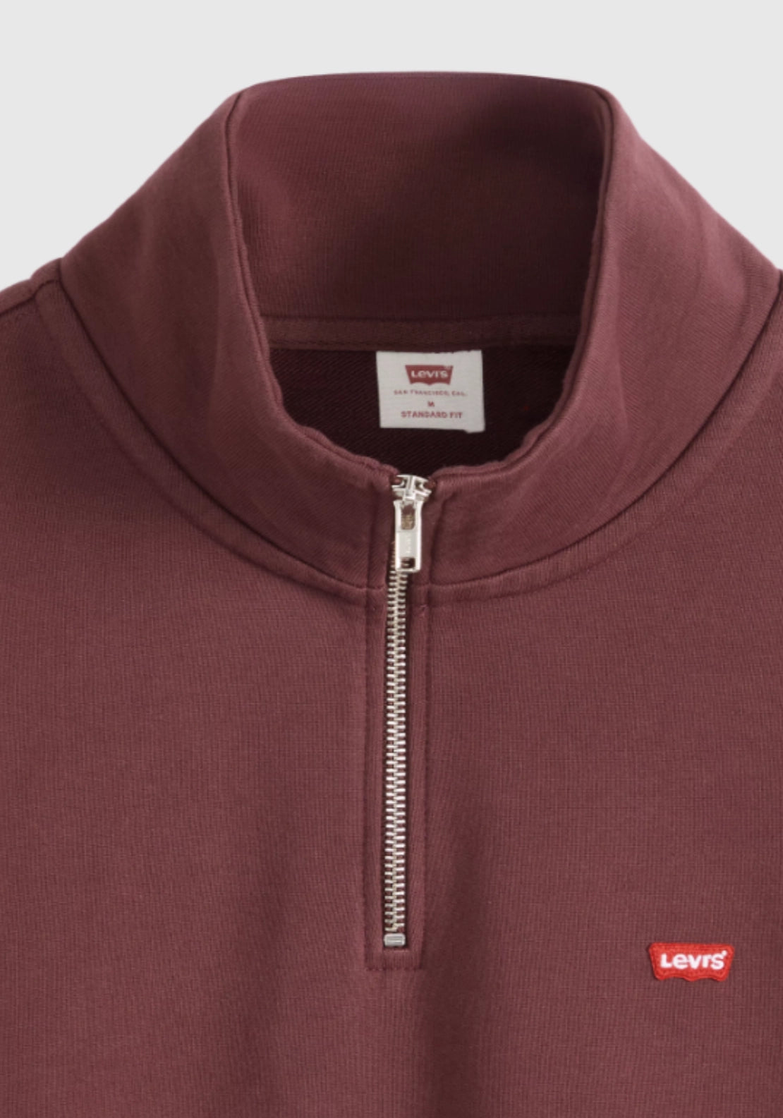 Original Housemark 1/4 Zip Pullover - Vineyard Wine