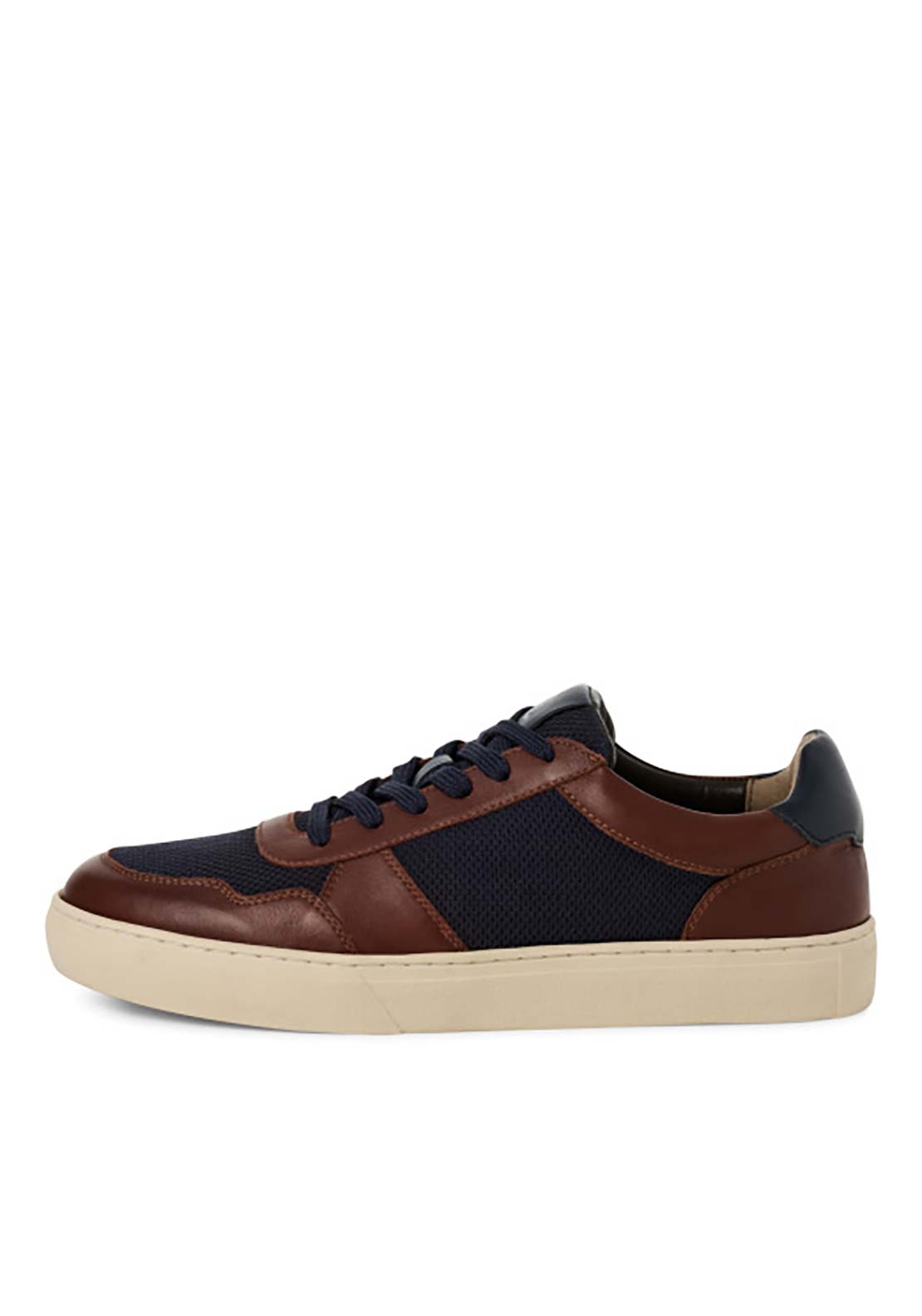 Marco Tozzi Two Tone Leather Trim Casual S - Cognac Comb 2 Shaws Department Stores