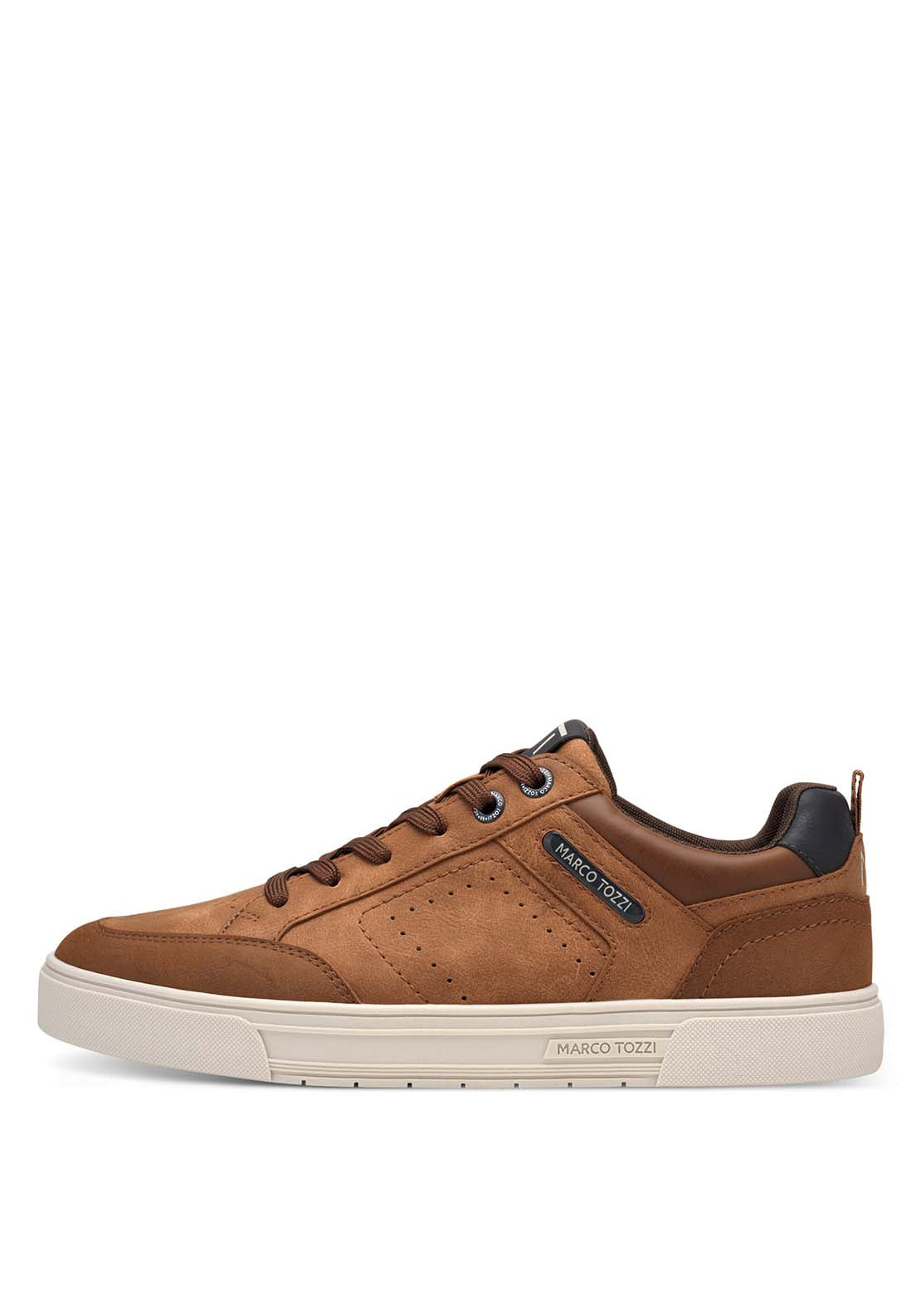 Marco Tozzi Chunky Sole Casual Shoe - Cognac 2 Shaws Department Stores