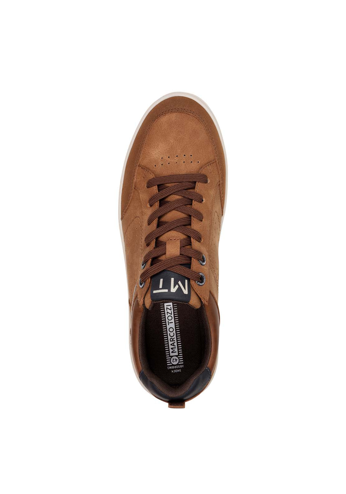 Marco Tozzi Chunky Sole Casual Shoe - Cognac 3 Shaws Department Stores