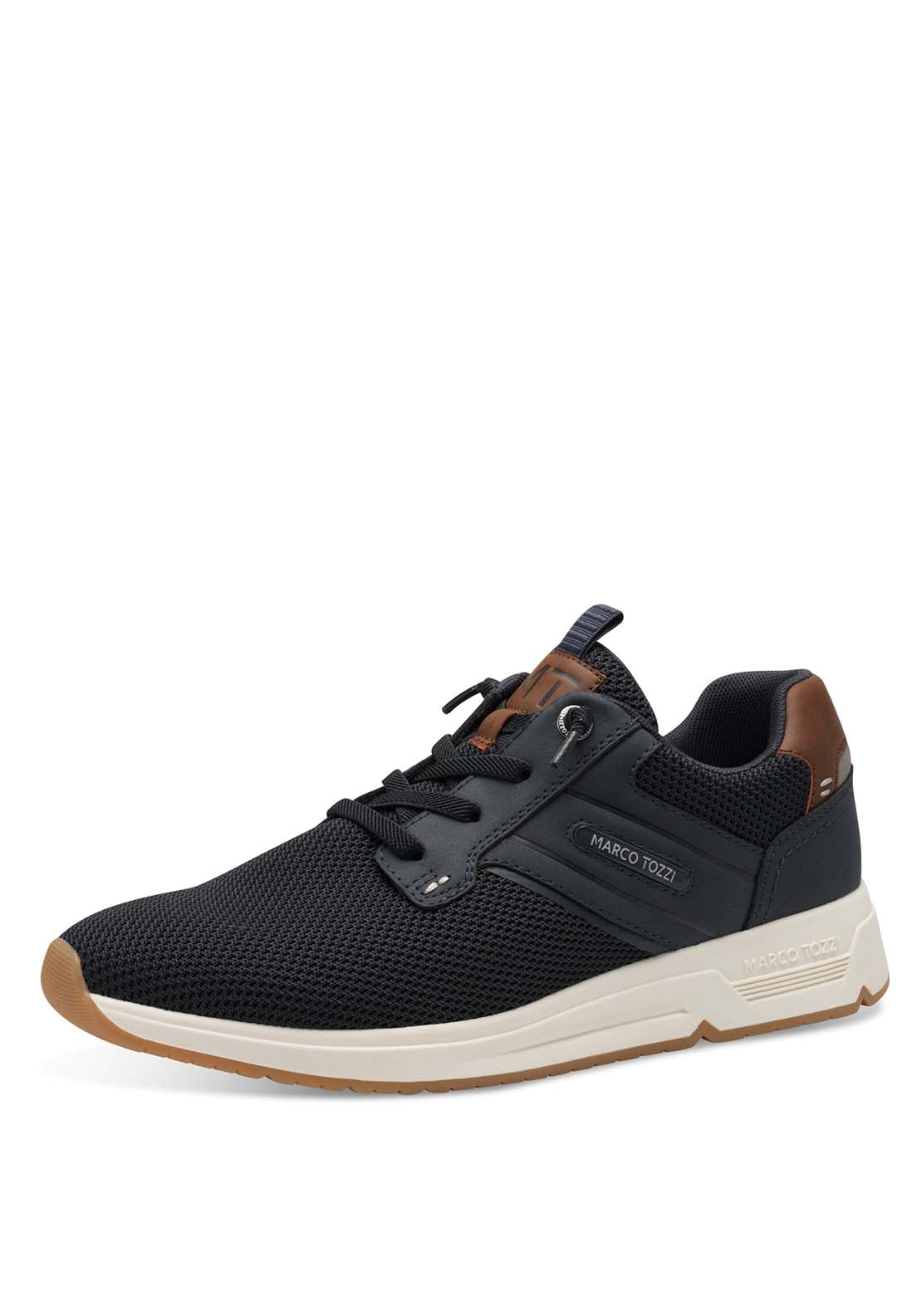Marco Tozzi Smart Sports Trainer - Navy 1 Shaws Department Stores
