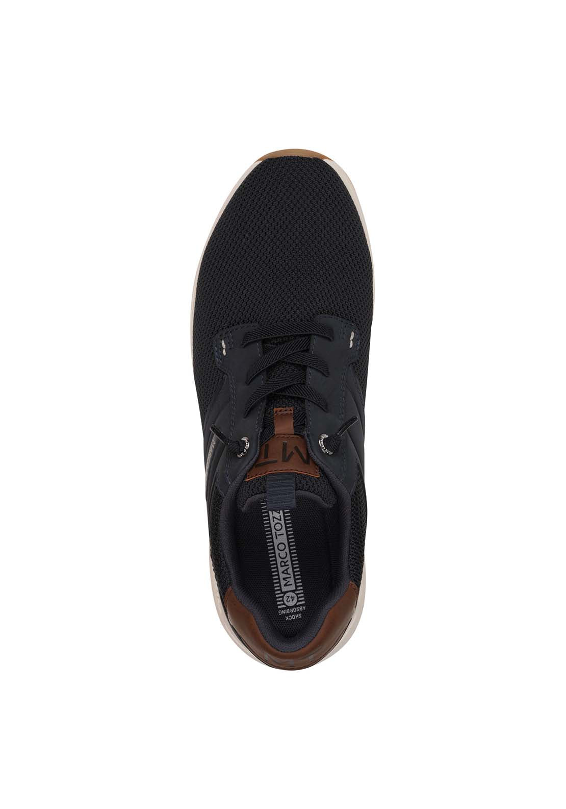 Marco Tozzi Smart Sports Trainer - Navy 3 Shaws Department Stores