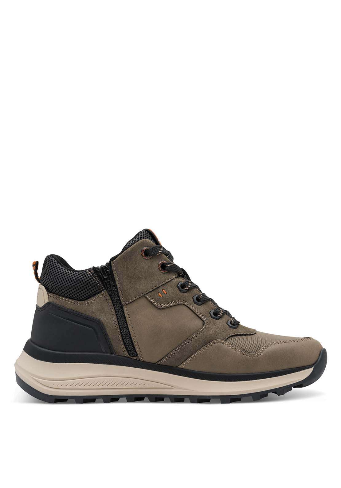 Marco Tozzi Trek Style Boot - Taupe 3 Shaws Department Stores