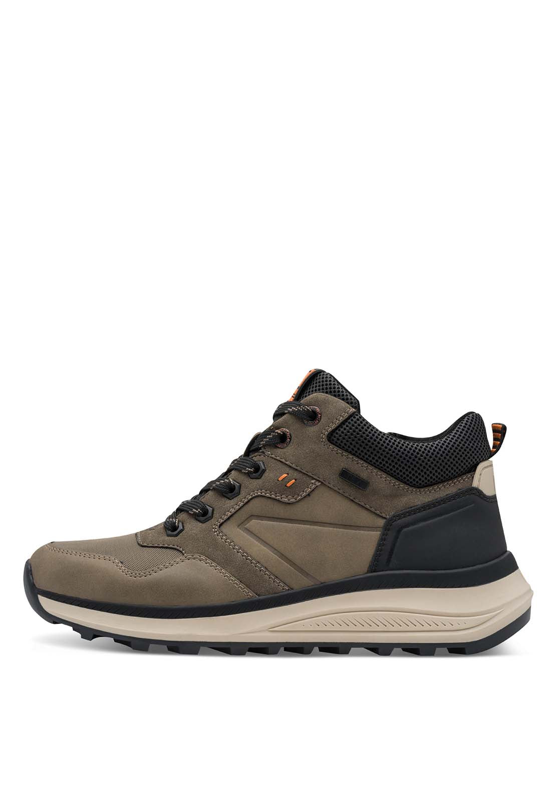 Marco Tozzi Trek Style Boot - Taupe 2 Shaws Department Stores
