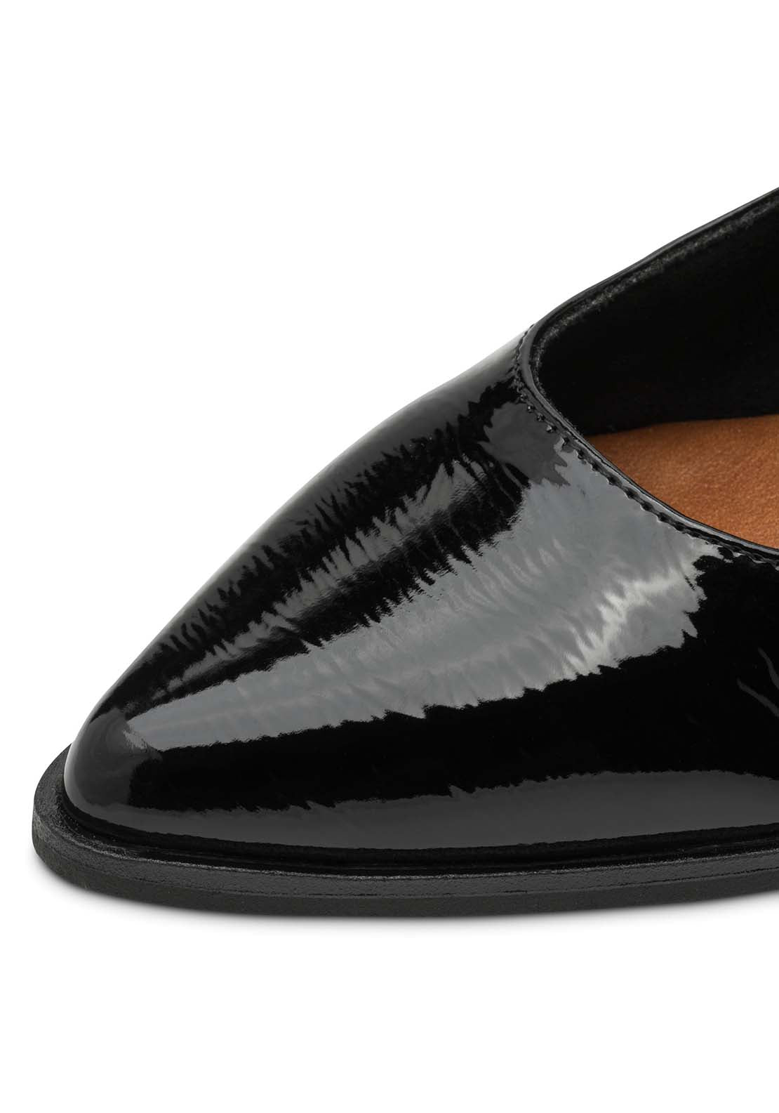 Marco Tozzi Ballet Flat With Buckle - Black 4 Shaws Department Stores