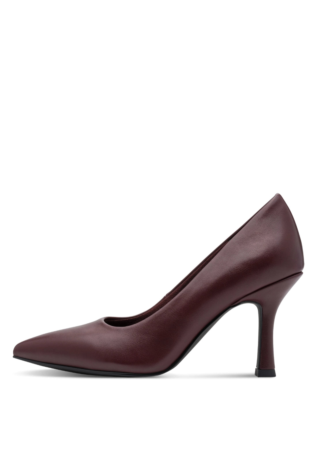 High Heel Court Shoe - Wine