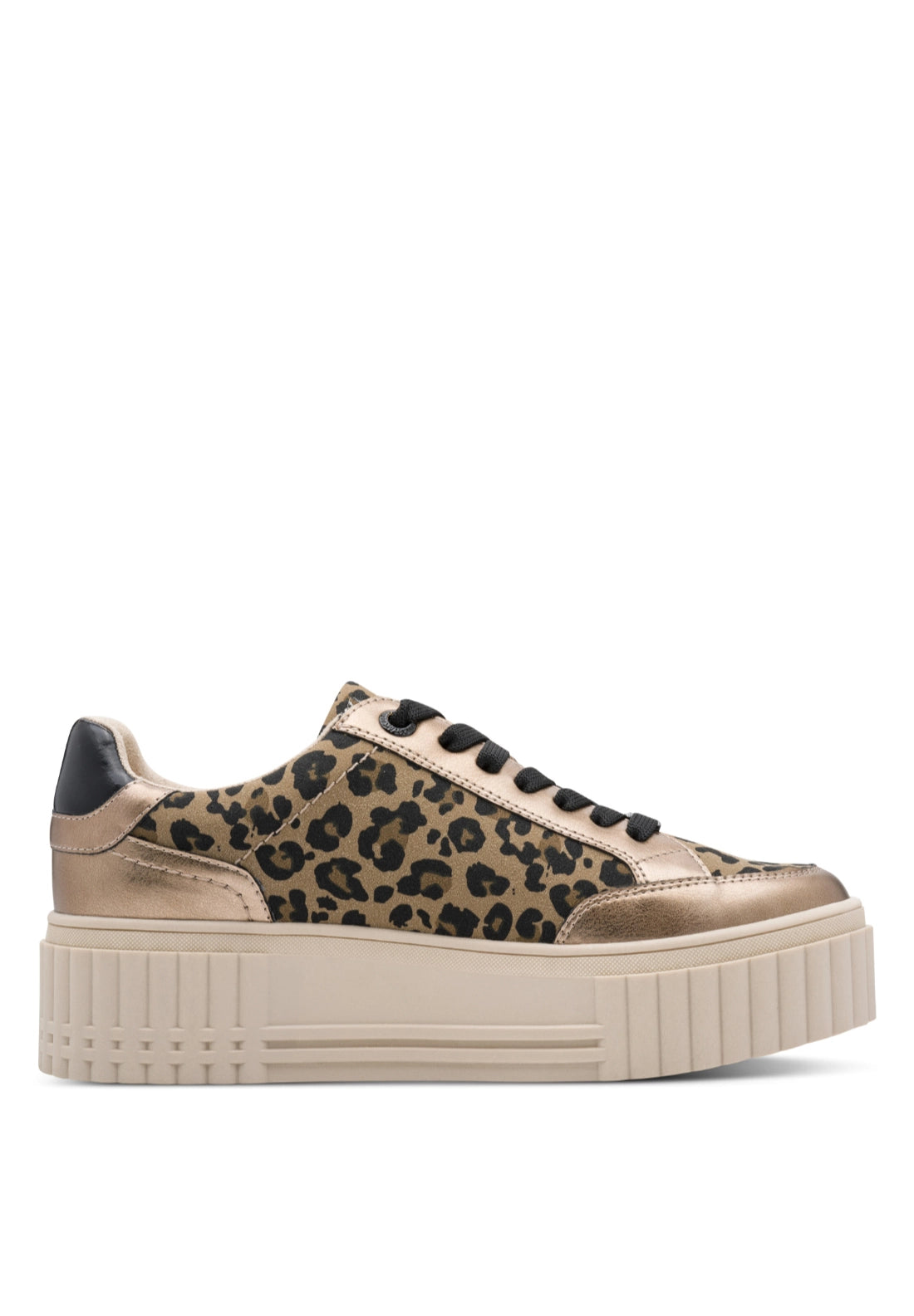 Platform Zip Chunky Trainer - Leo Dune Comb