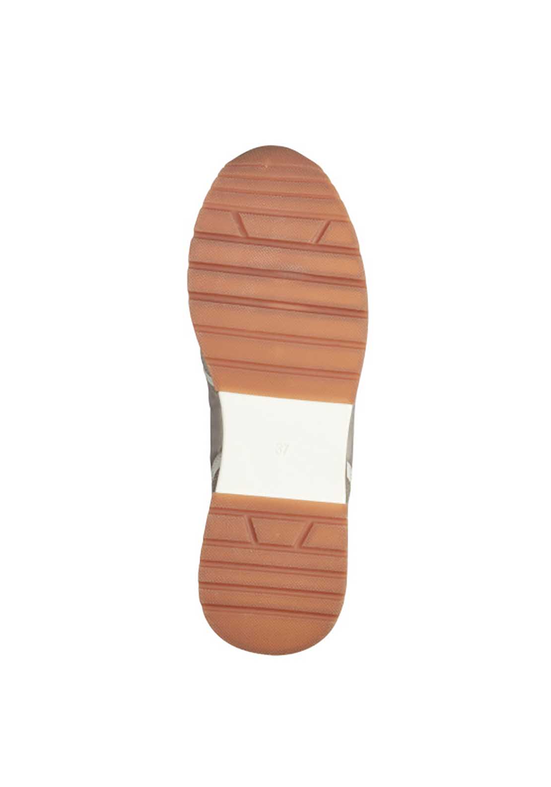 Marco Tozzi Georgia Trainer - Taupe 5 Shaws Department Stores