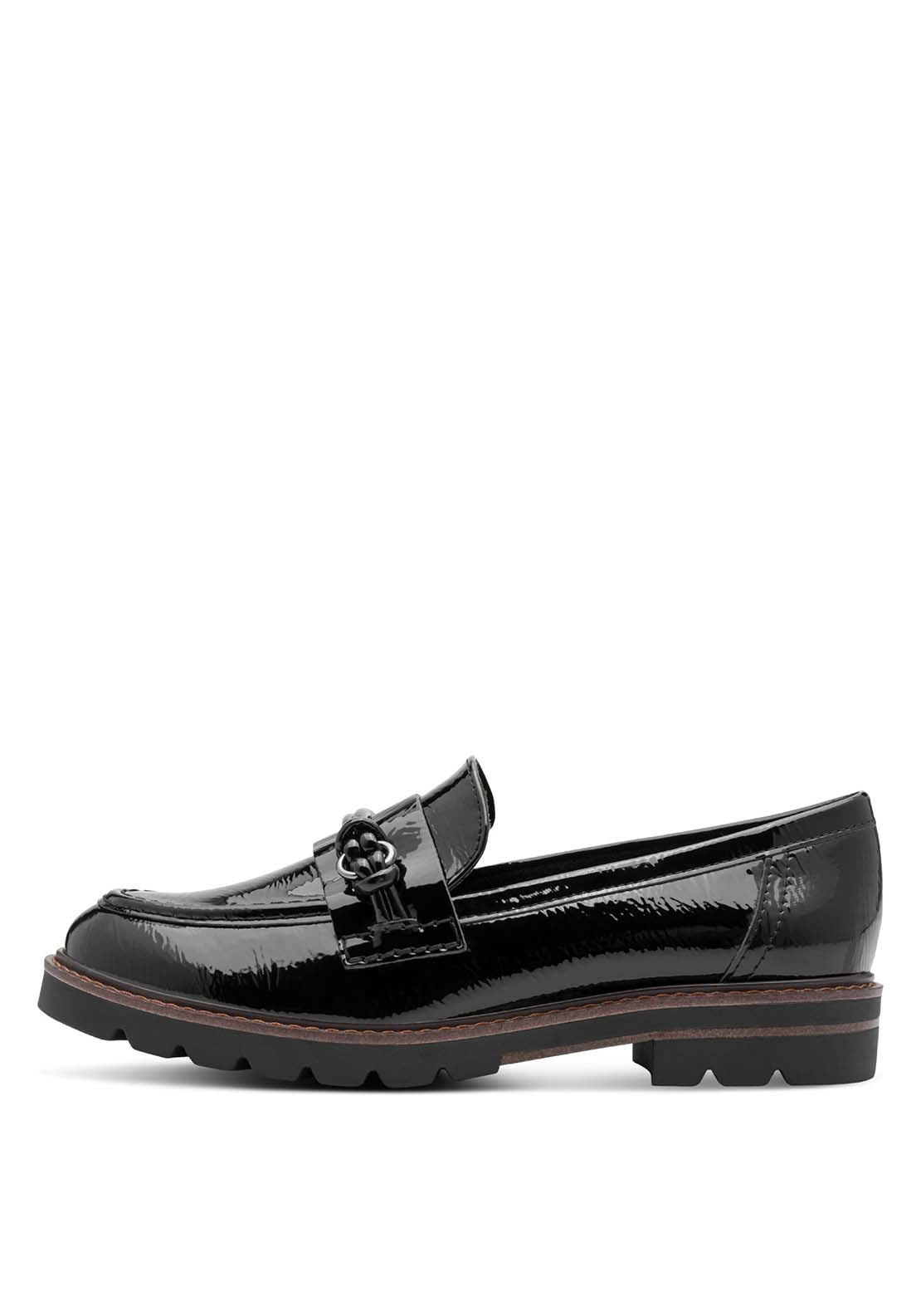 Marco Tozzi Colorado Loafer - Black 2 Shaws Department Stores