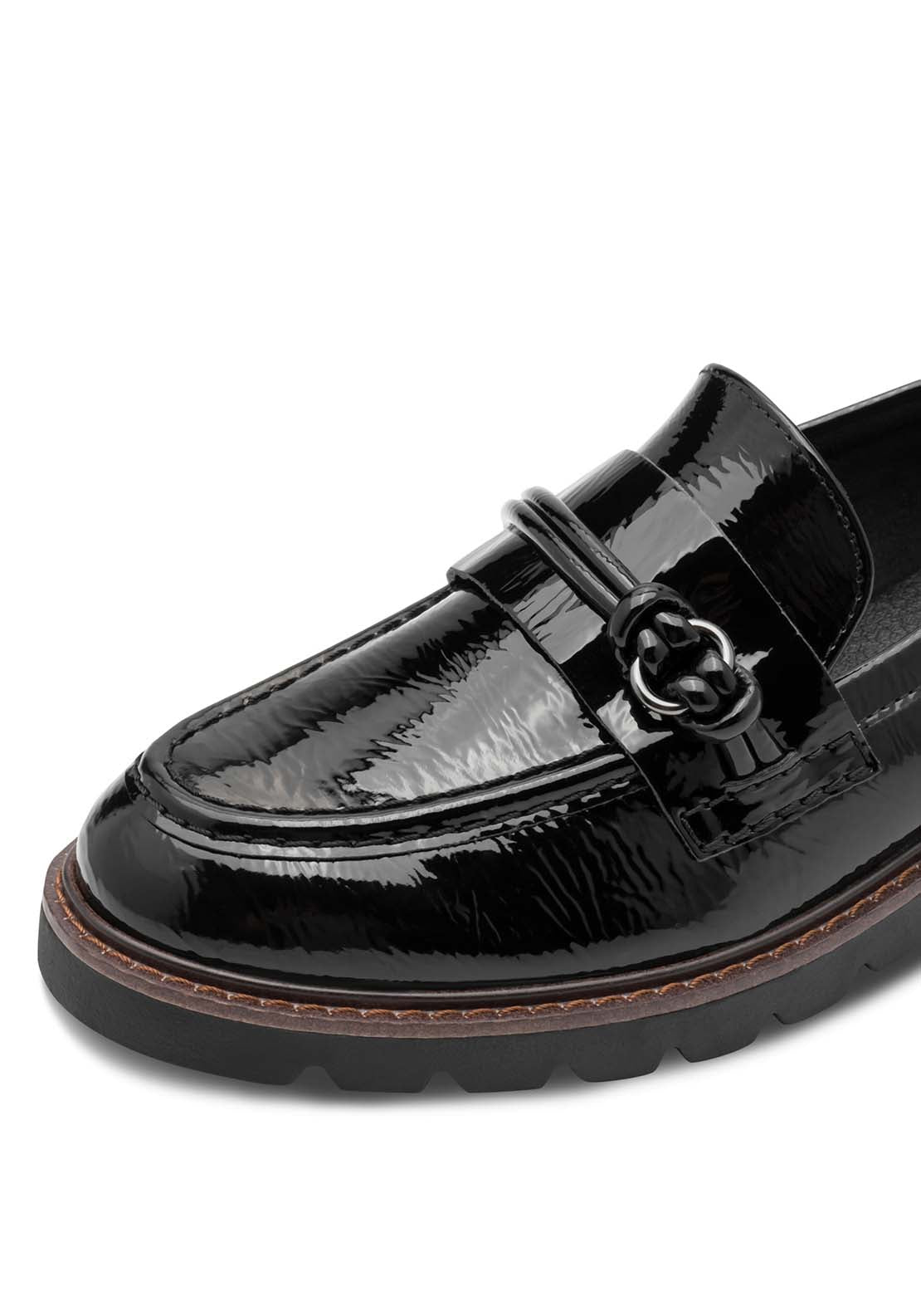 Marco Tozzi Colorado Loafer - Black 4 Shaws Department Stores