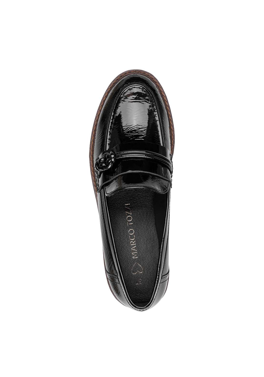 Marco Tozzi Colorado Loafer - Black 5 Shaws Department Stores