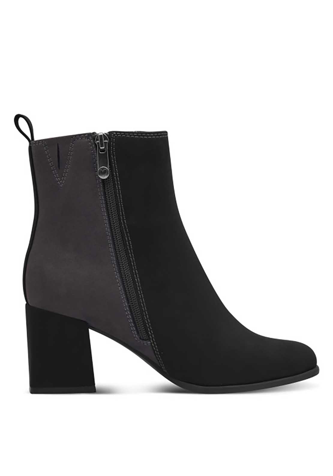 Marco Tozzi Alabama Heeled Boot - Black 4 Shaws Department Stores