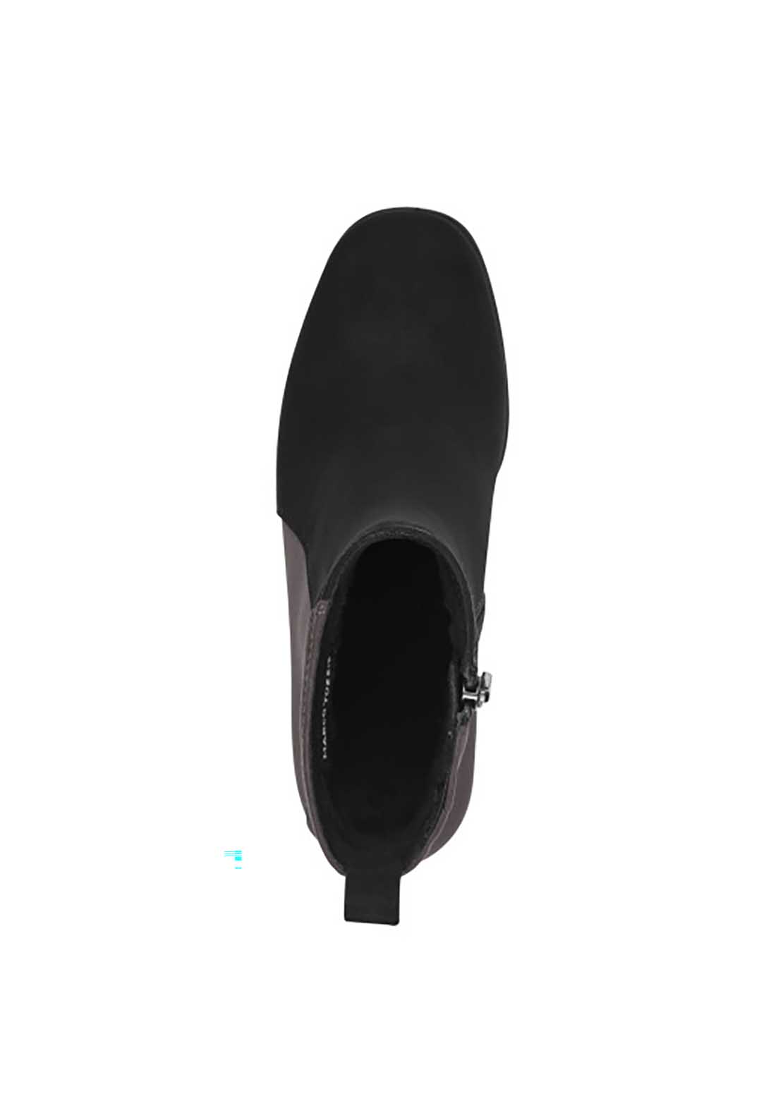 Marco Tozzi Alabama Heeled Boot - Black 3 Shaws Department Stores