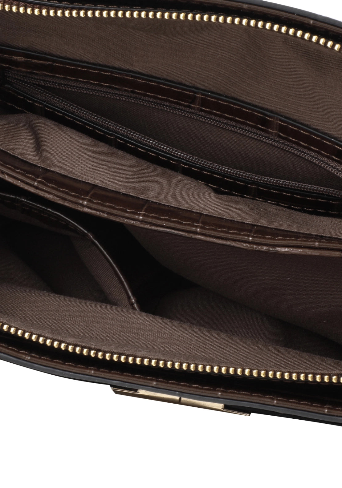 Marco Tozzi Croc-Effect Bowler Bag - Café Croco 3 Shaws Department Stores