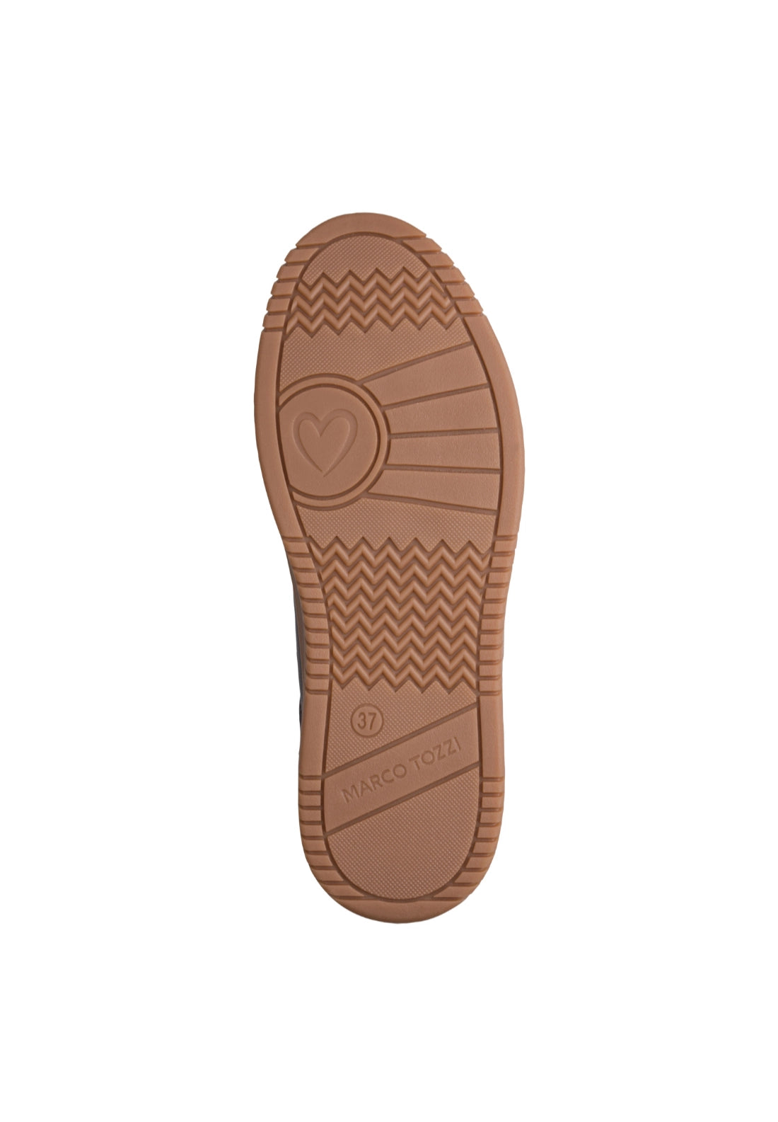 Gum Sole Zip Trainer - Mulberry Comb