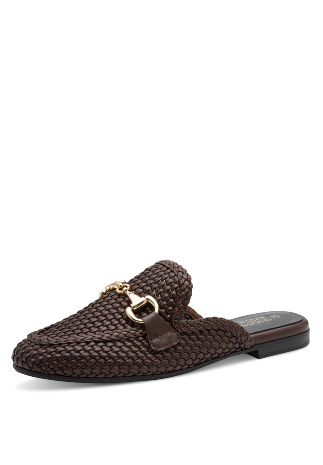Marco Tozzi Mule Mesh Loafer - Choco 2 Shaws Department Stores