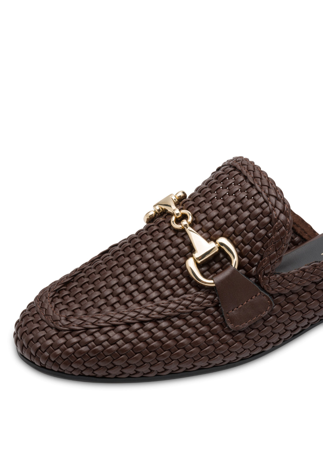 Marco Tozzi Mule Mesh Loafer - Choco 5 Shaws Department Stores