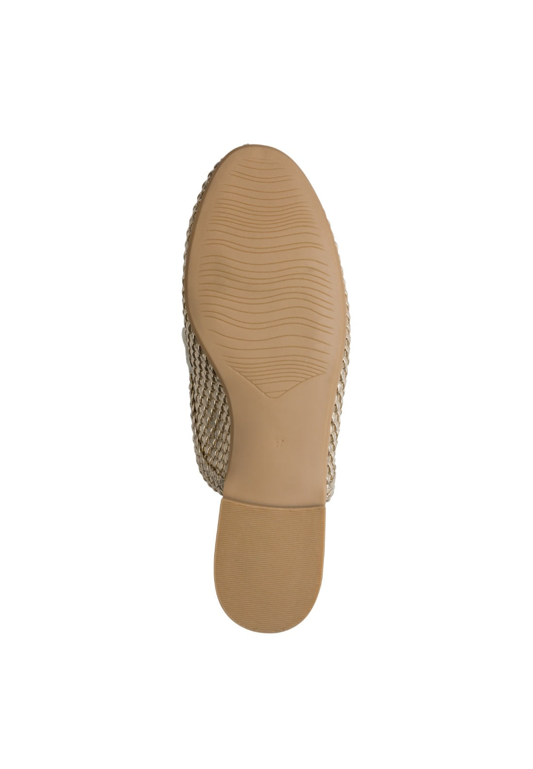 Marco Tozzi Mule Mesh Loafer - Gold 6 Shaws Department Stores